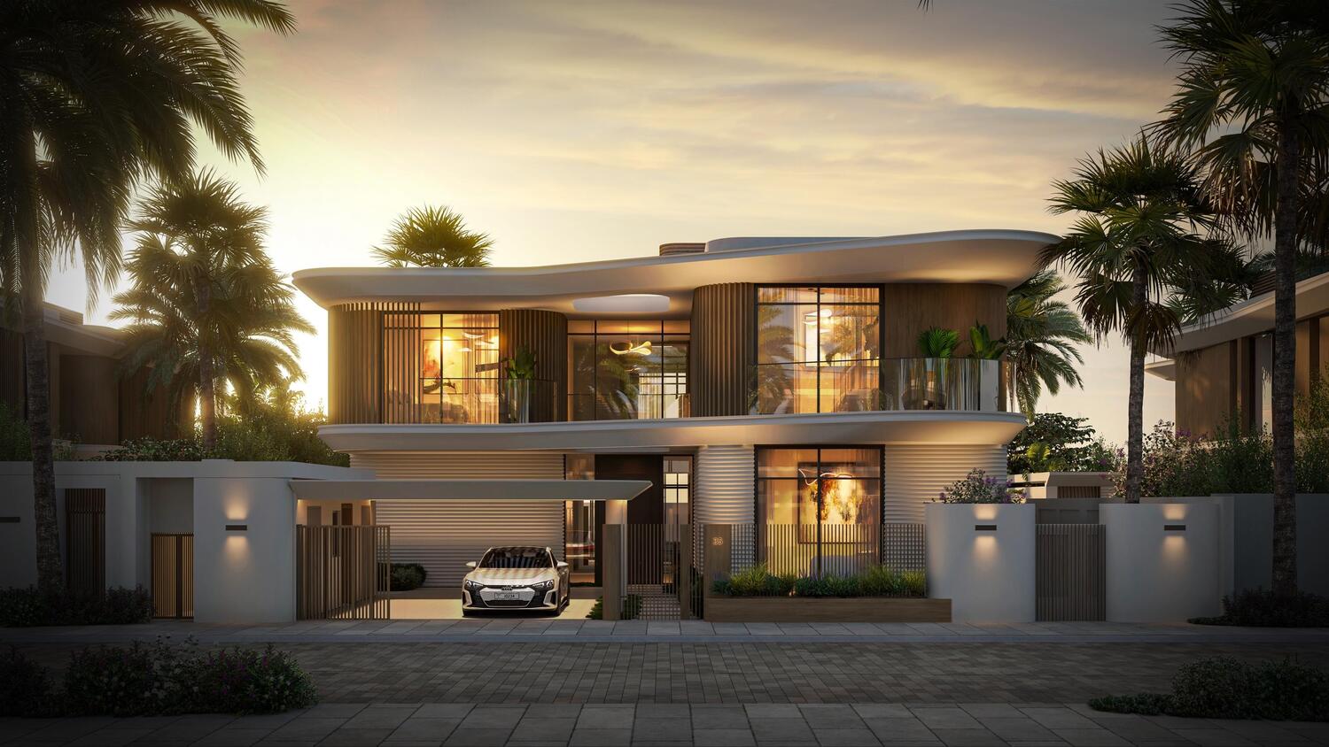 Yas Riva by Aldar in Al Raha Beach, render supplied by developer