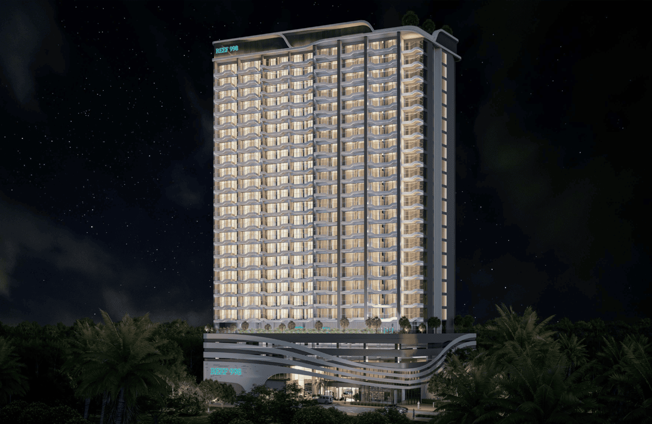 Reef 998 by REEF Luxury Developments, Dubailand Residence Complex. Render supplied by developer.