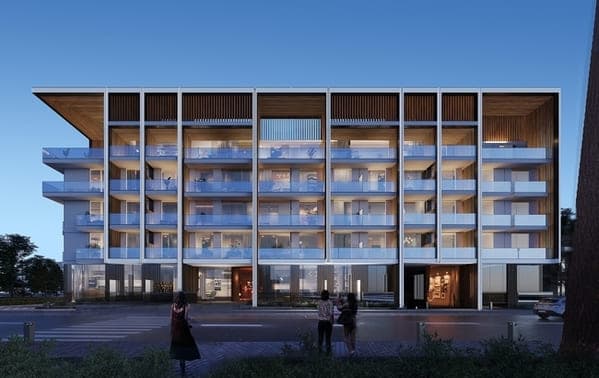 Binghatti Dusk by Binghatti, Sanaya 2. Render supplied by developer.