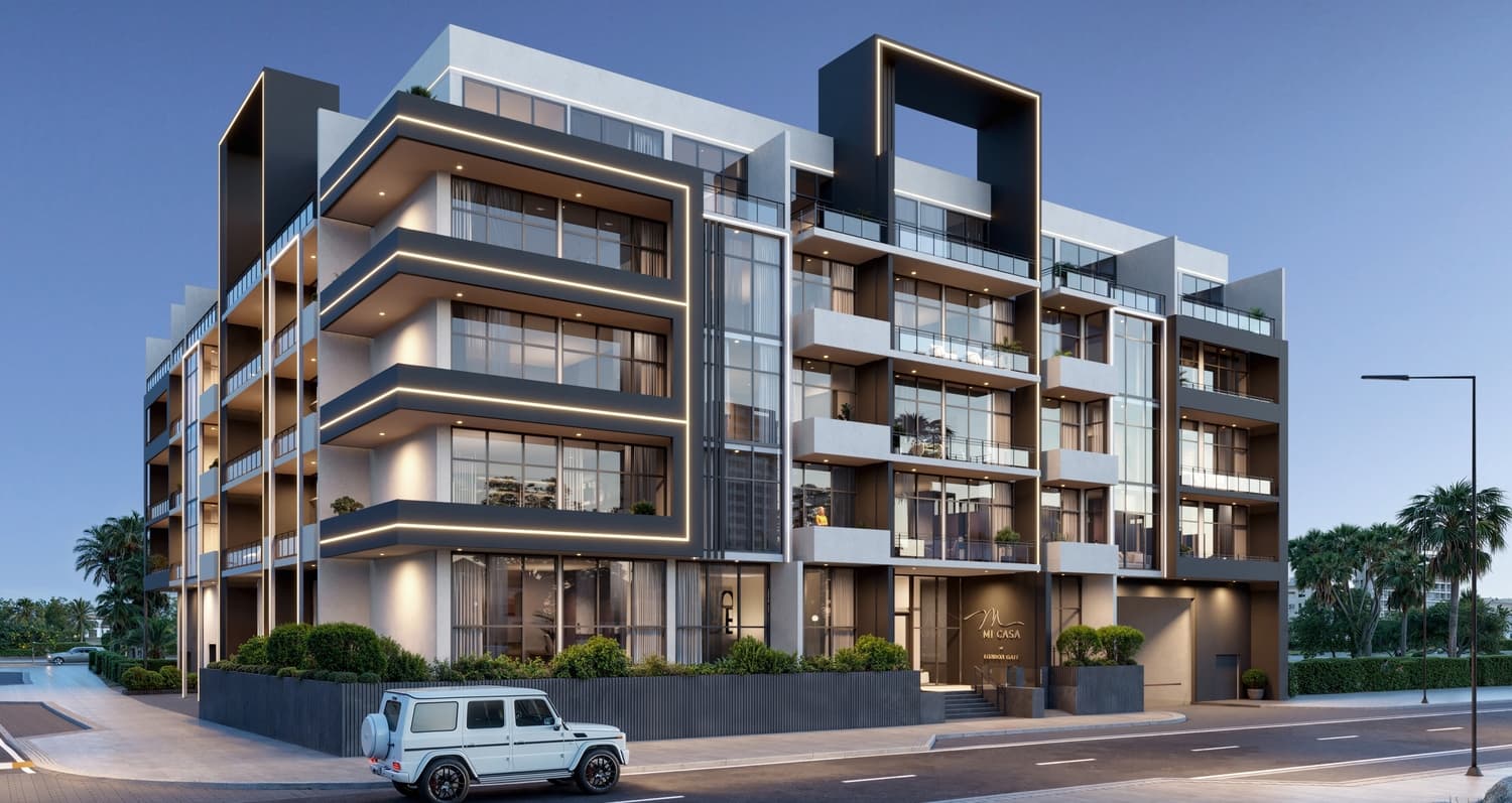 Mi Casa by London Gate Real Estate Development, JVC (Jumeirah Village Circle). Render supplied by developer.