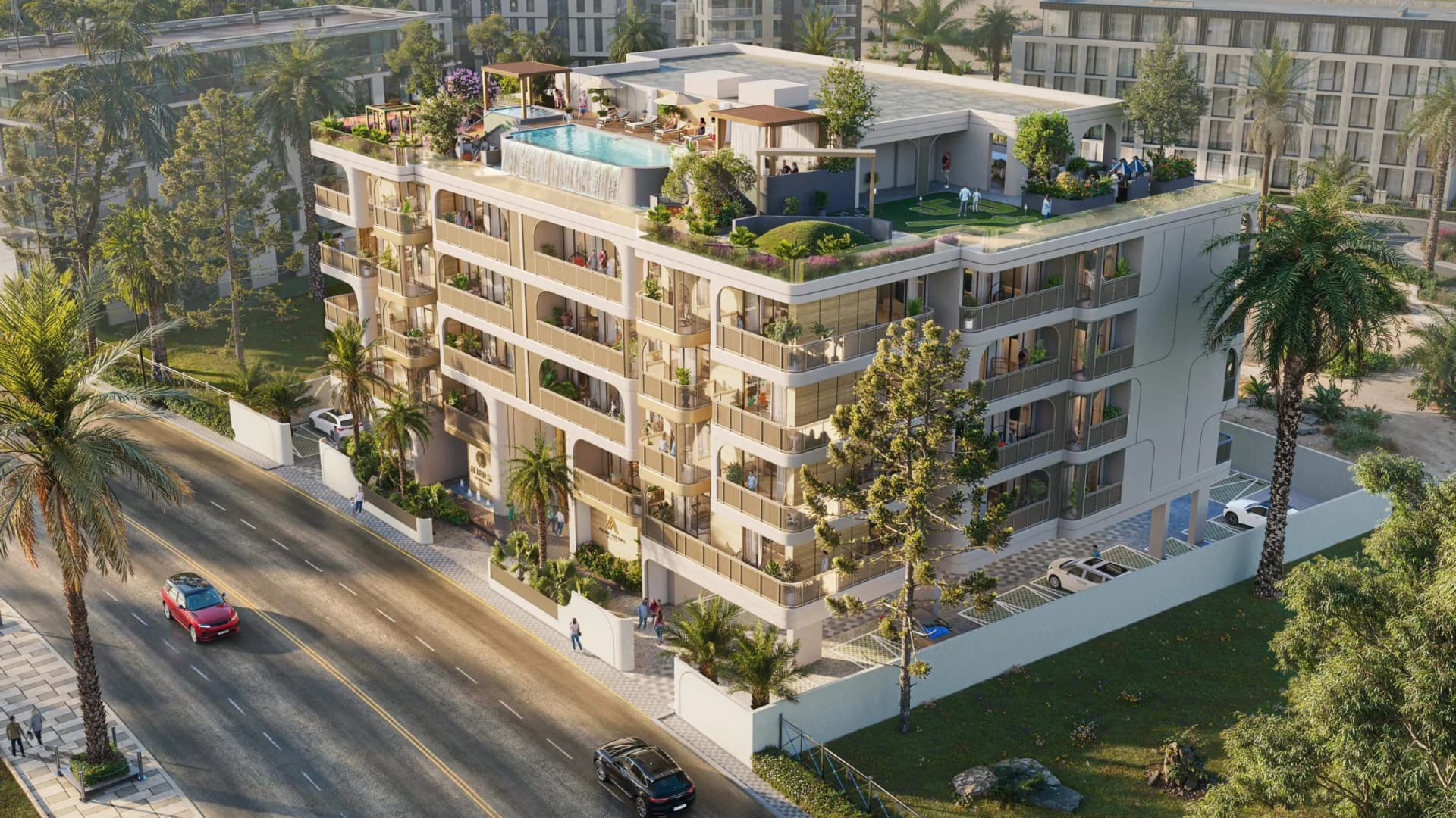 Altair 52 by Acube Development, Dubai South. Render supplied by developer.