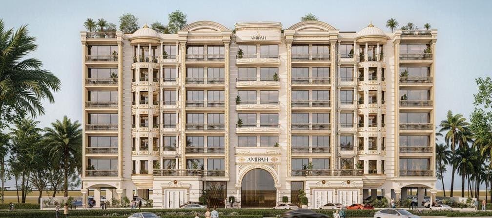 Crown Palace by Amirah Developments, Dubai South. Render supplied by developer.