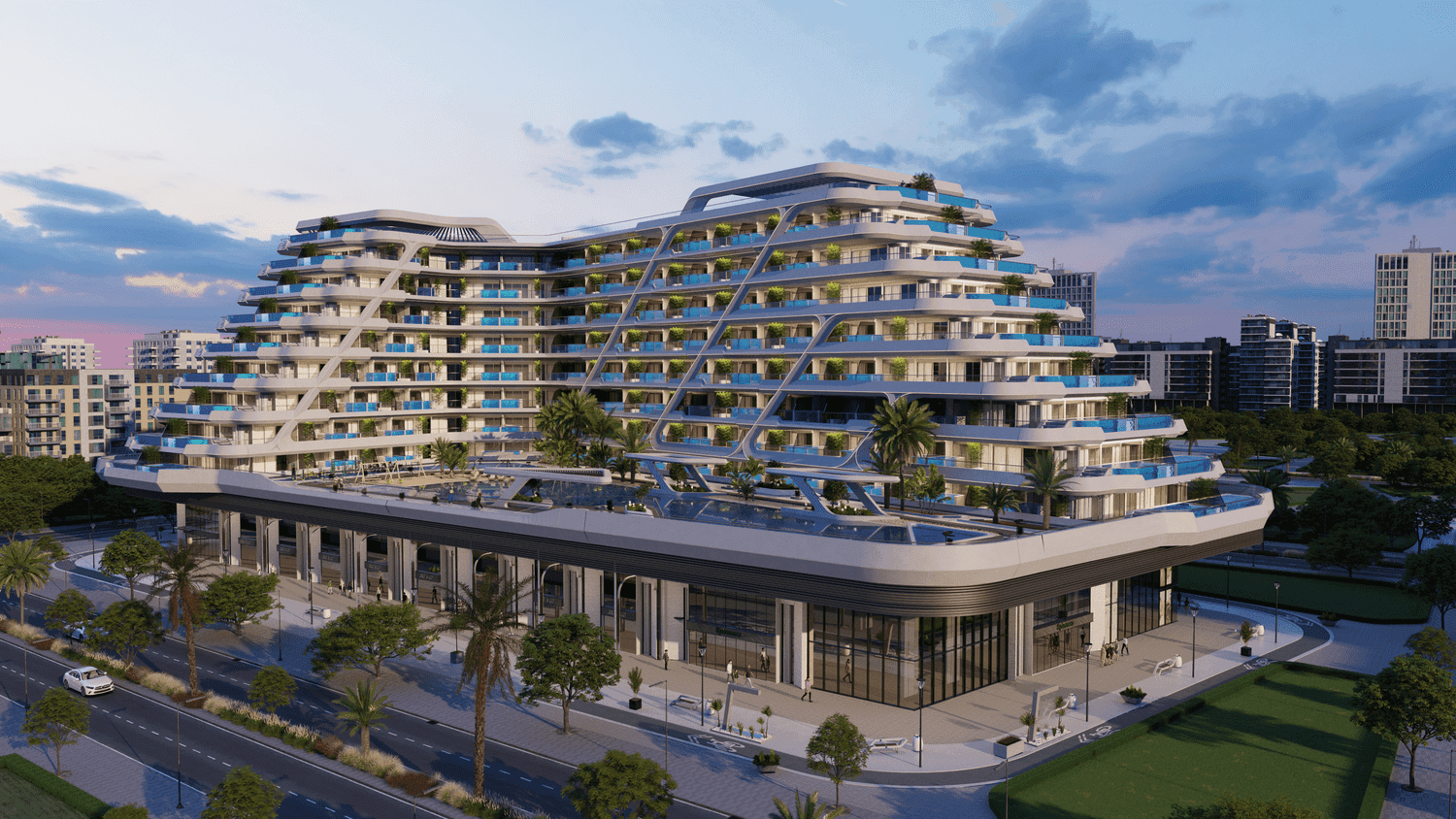 Samana Mykonos Signature by Samana, Arjan. Render supplied by developer.