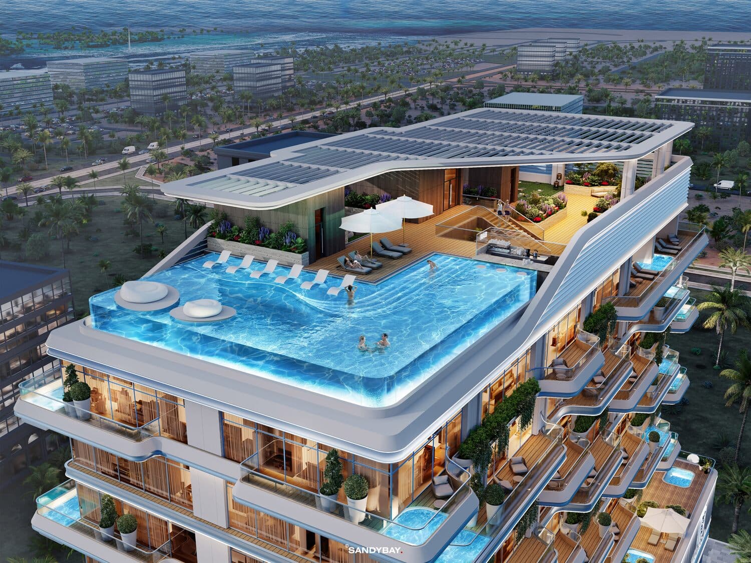 Tivanno by AYS Developers, Dubai Islands. Render supplied by developer.