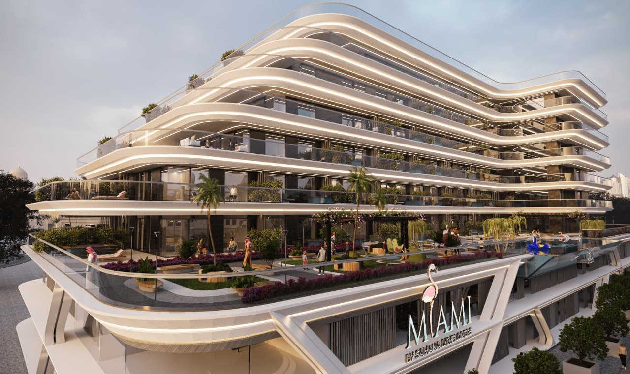 Miami by Samana, JVC (Jumeirah Village Circle). Render supplied by developer.
