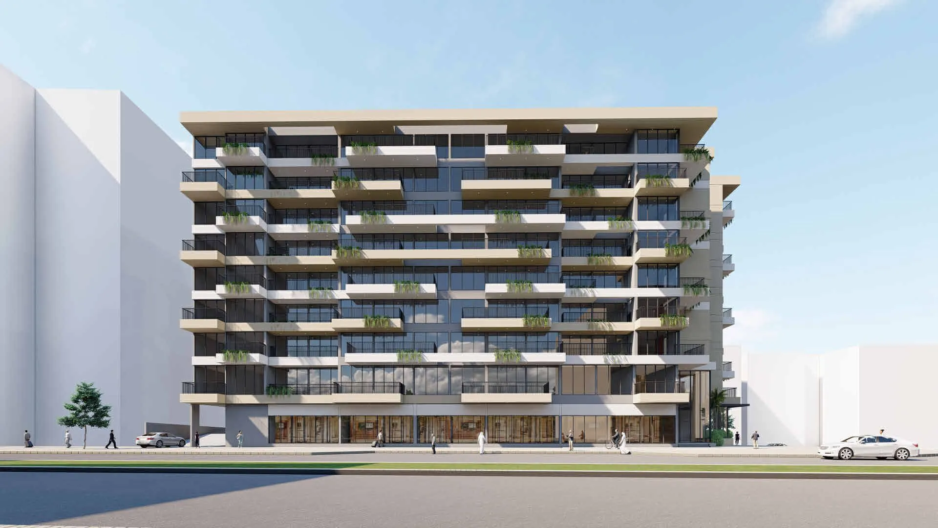 Aura Prestige by Aura Infinite Development in Dubai Silicon Oasis, render supplied by developer