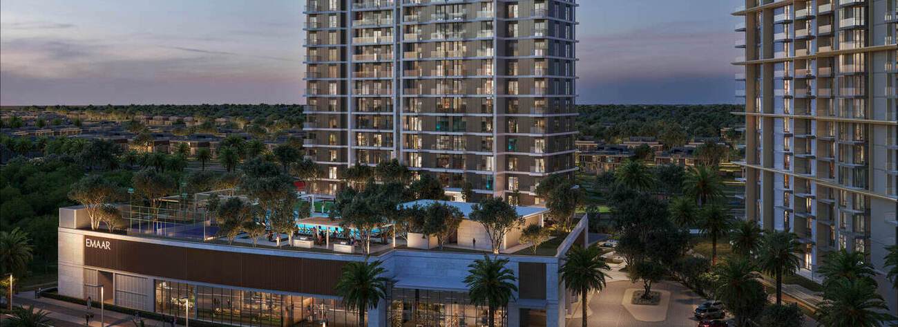 Golf Hillside by Emaar, Hadaeq Sheikh Mohammed Bin Rashid. Render supplied by developer.