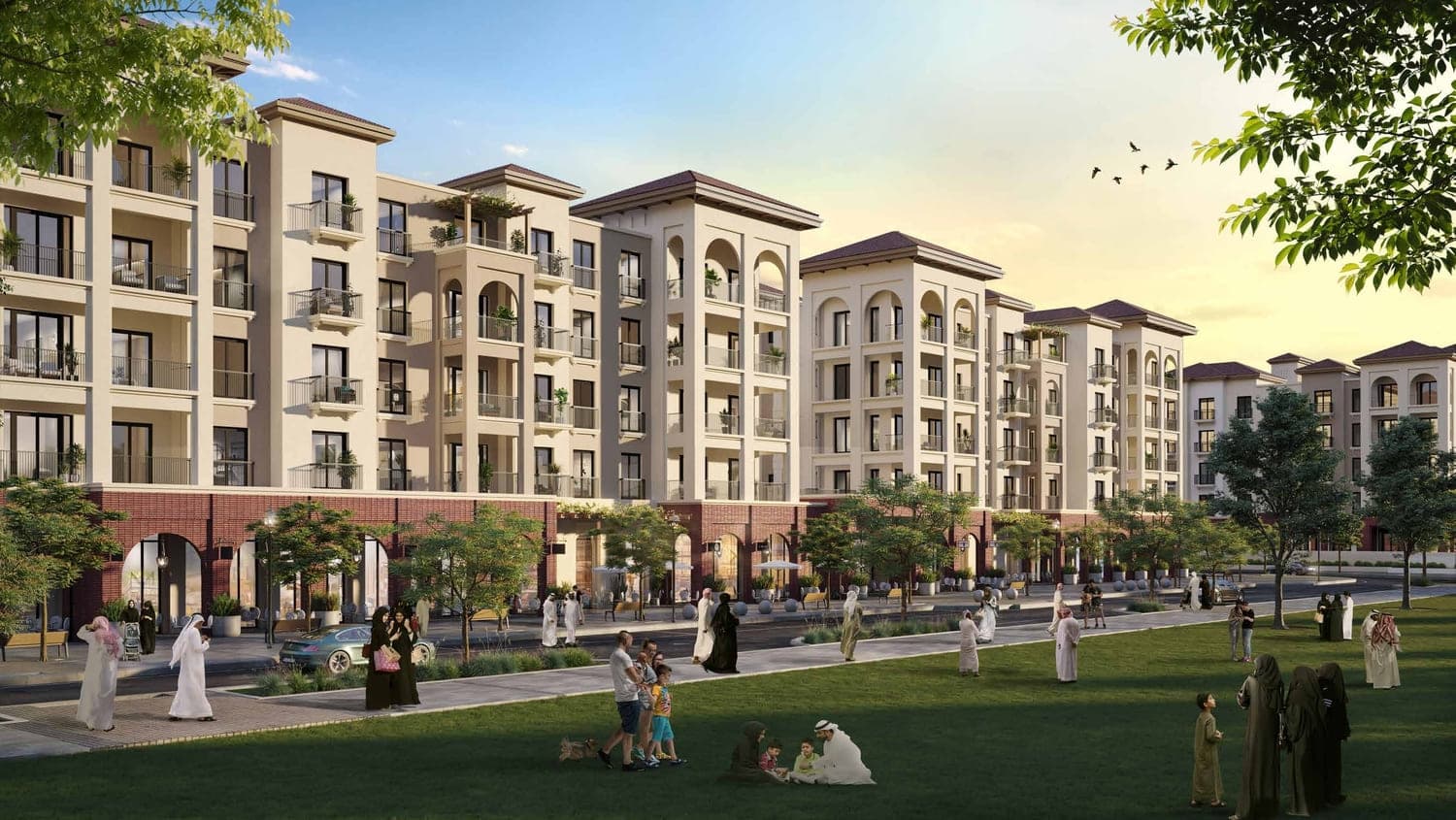 Bloom Living - Granada 2 by Bloom Properties, Zayed City. Render supplied by developer.