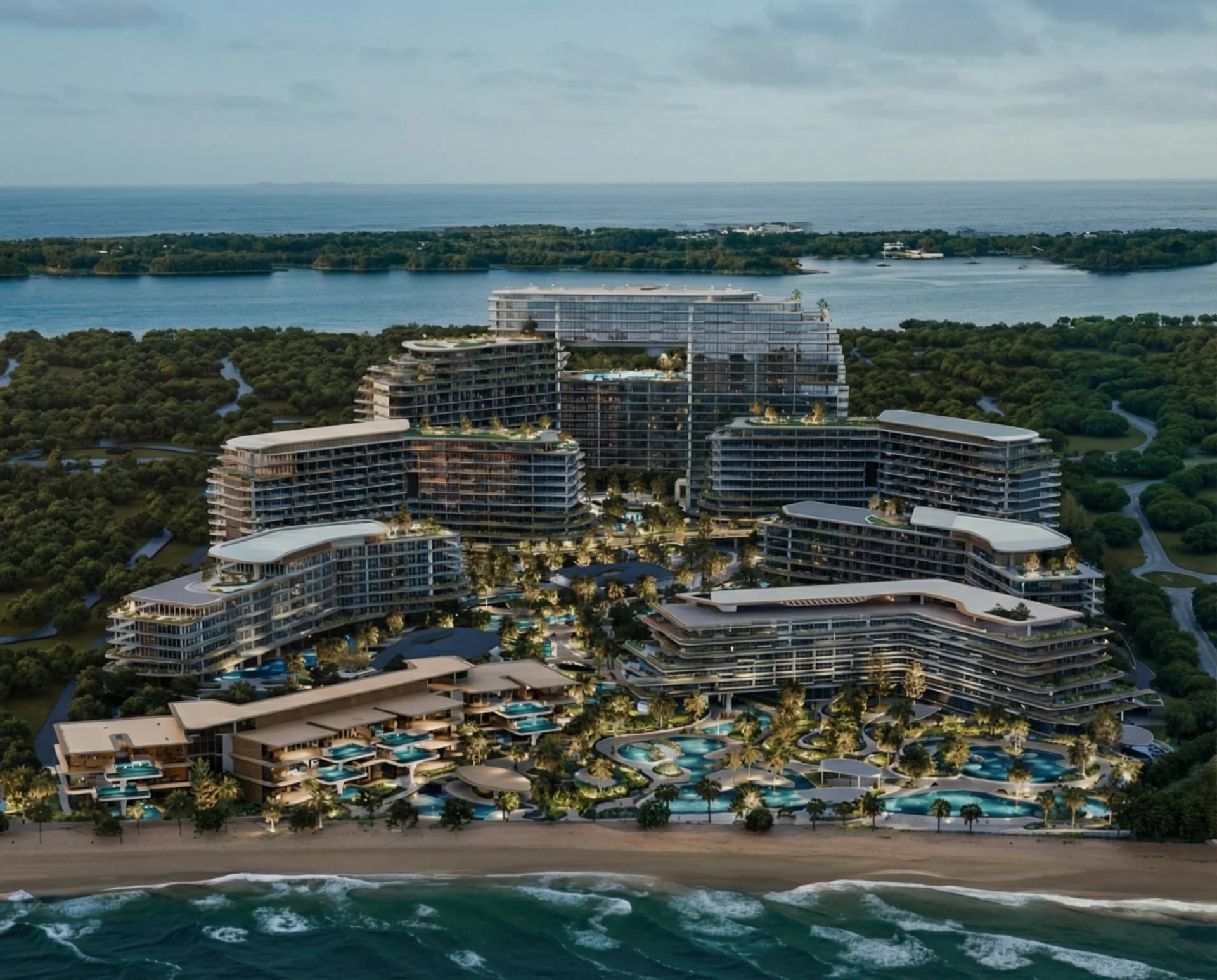 The Meriva Collection by Ellington, Dubai Islands. Render supplied by developer.
