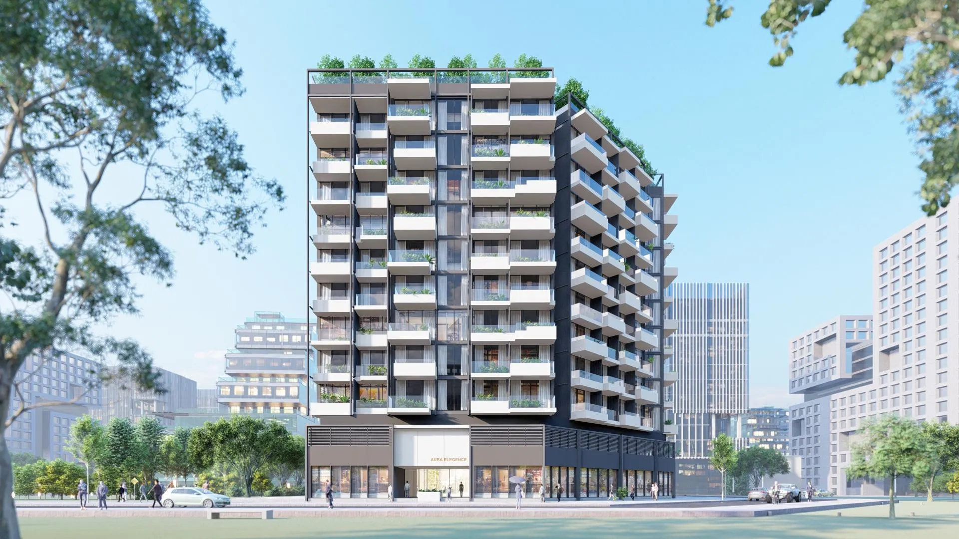 Aura Elite by Aura Infinite Development, Dubai Silicon Oasis. Render supplied by developer.