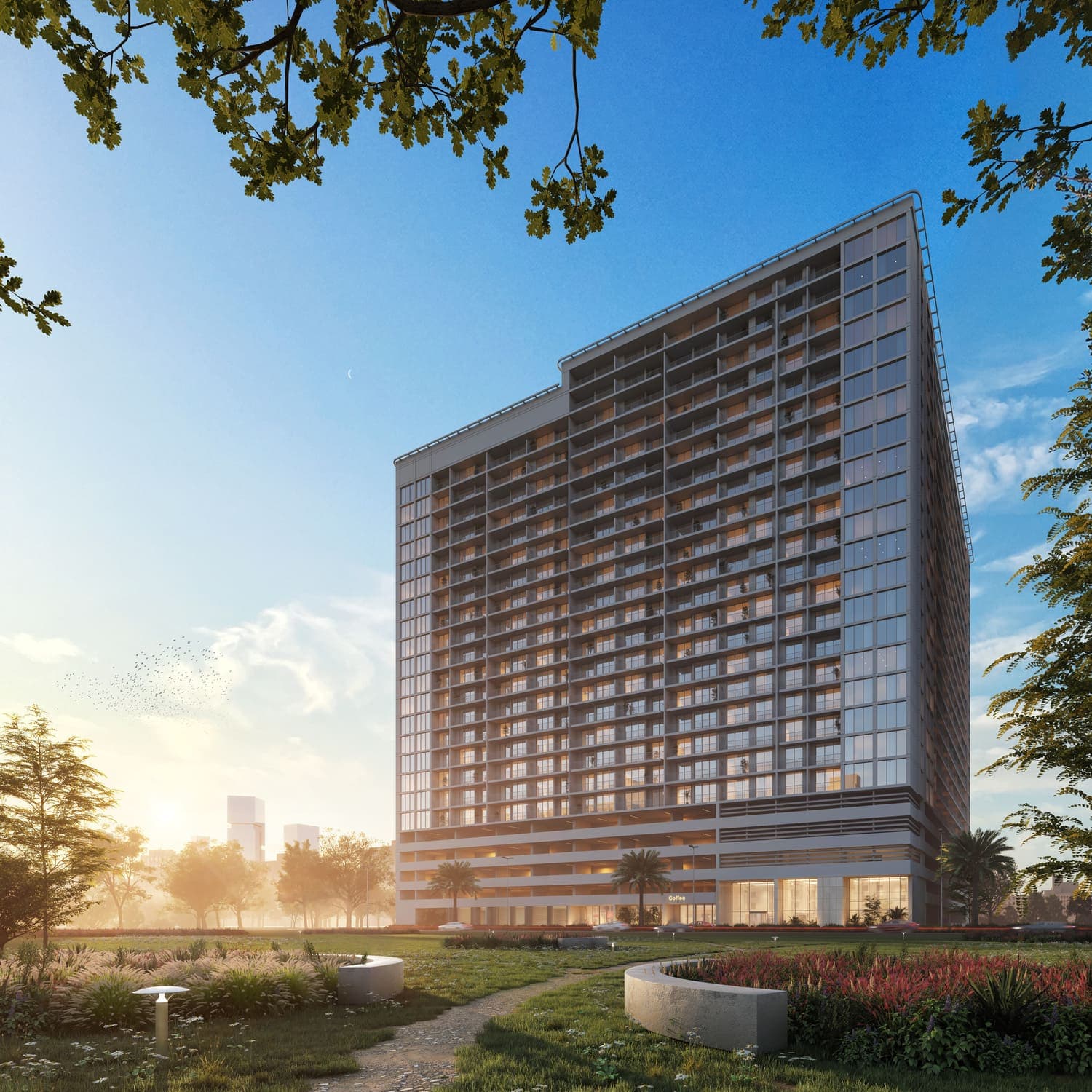 Luma Park Views by TownX Development, JVC (Jumeirah Village Circle). Render supplied by developer.