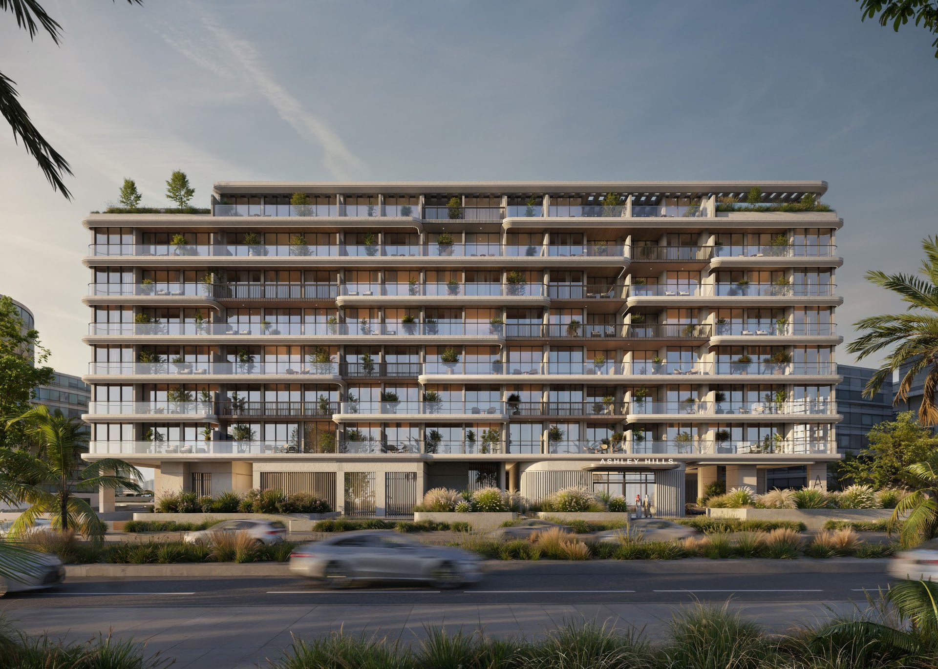 Ashley Hills by TownX Development, Arjan. Render supplied by developer.