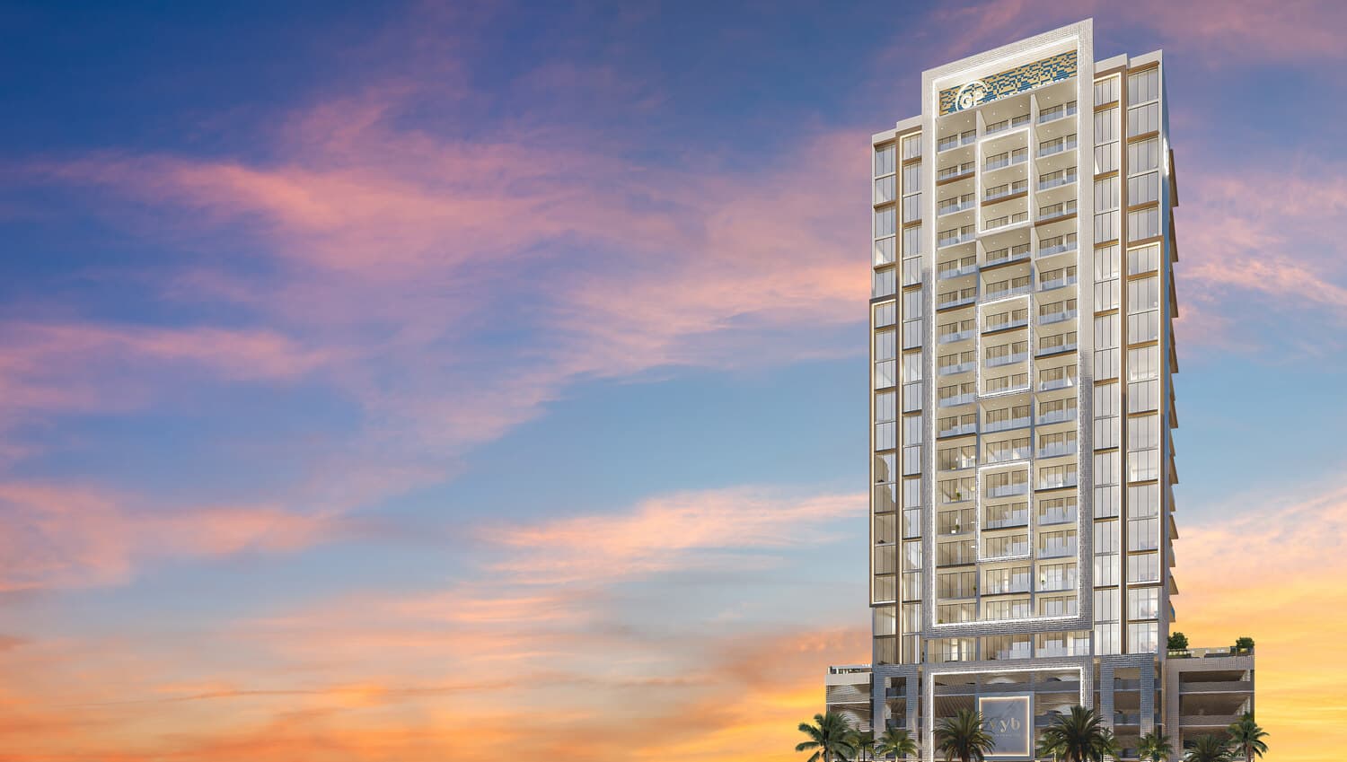 Vyb at Business Bay by Ginco Properties, Business Bay. Render supplied by developer.
