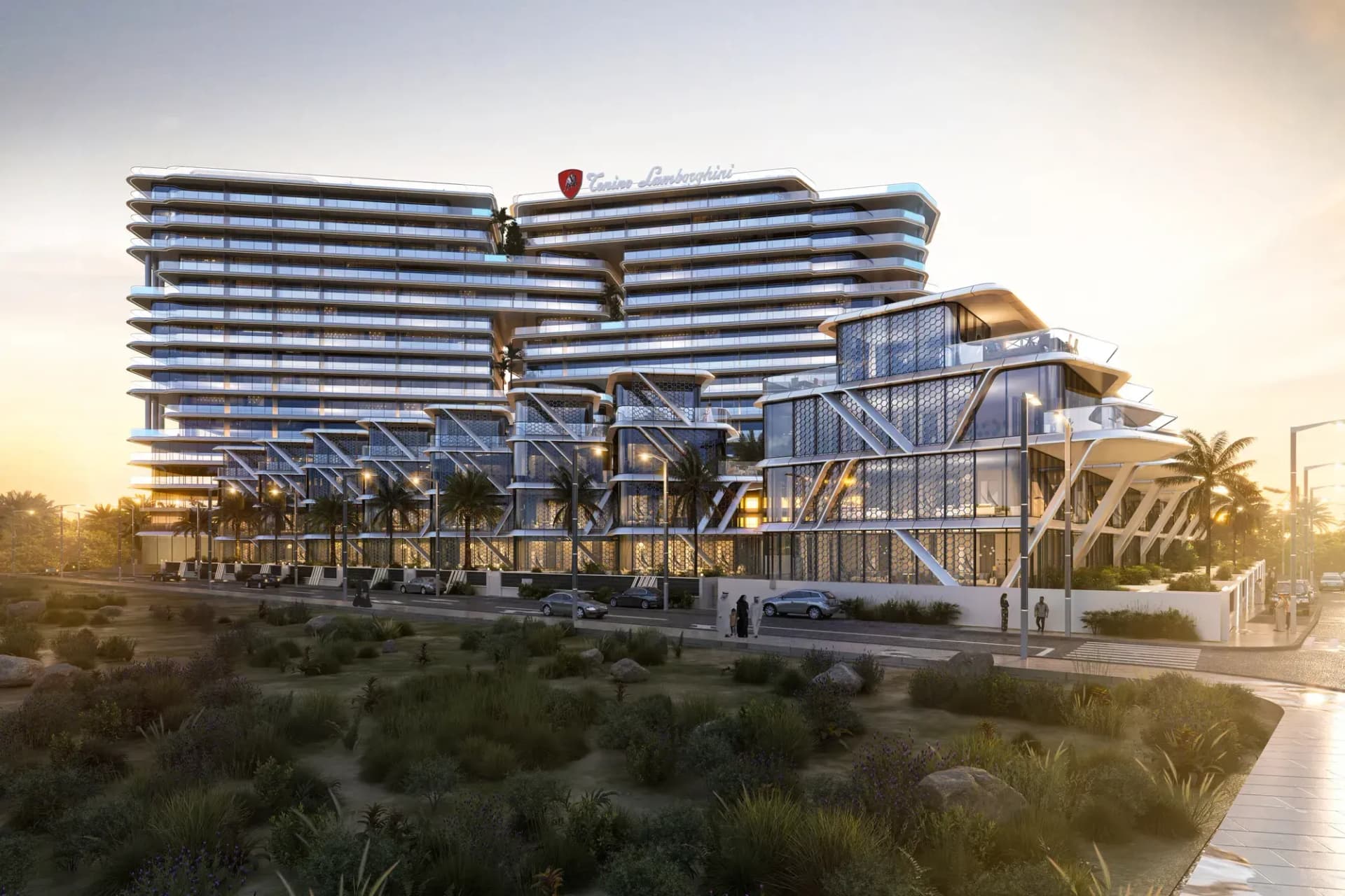 Tonino Lamborghini Residences by BNW Developments by BNW Developments, Jazeerat Al Marjan. Render supplied by developer.