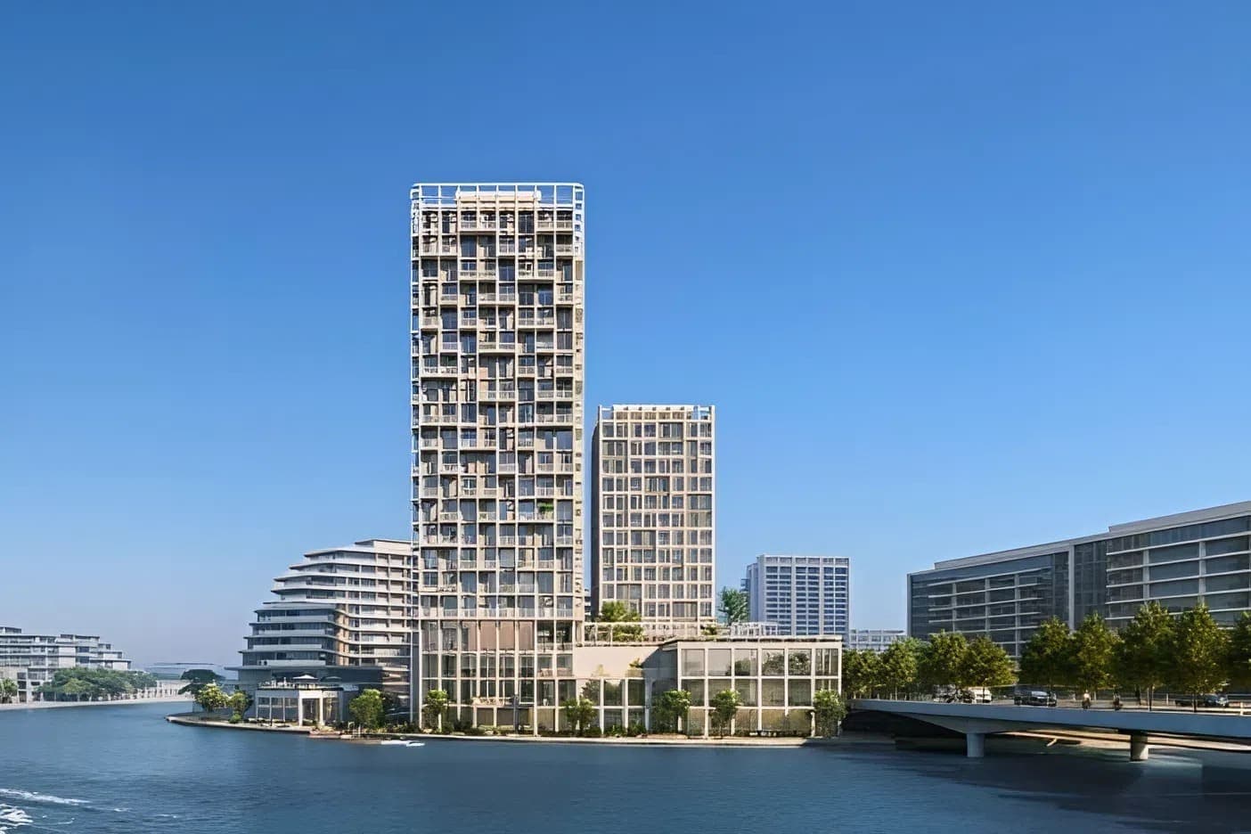 Enta Residences by RAK Properties, Mina Al Arab. Render supplied by developer.