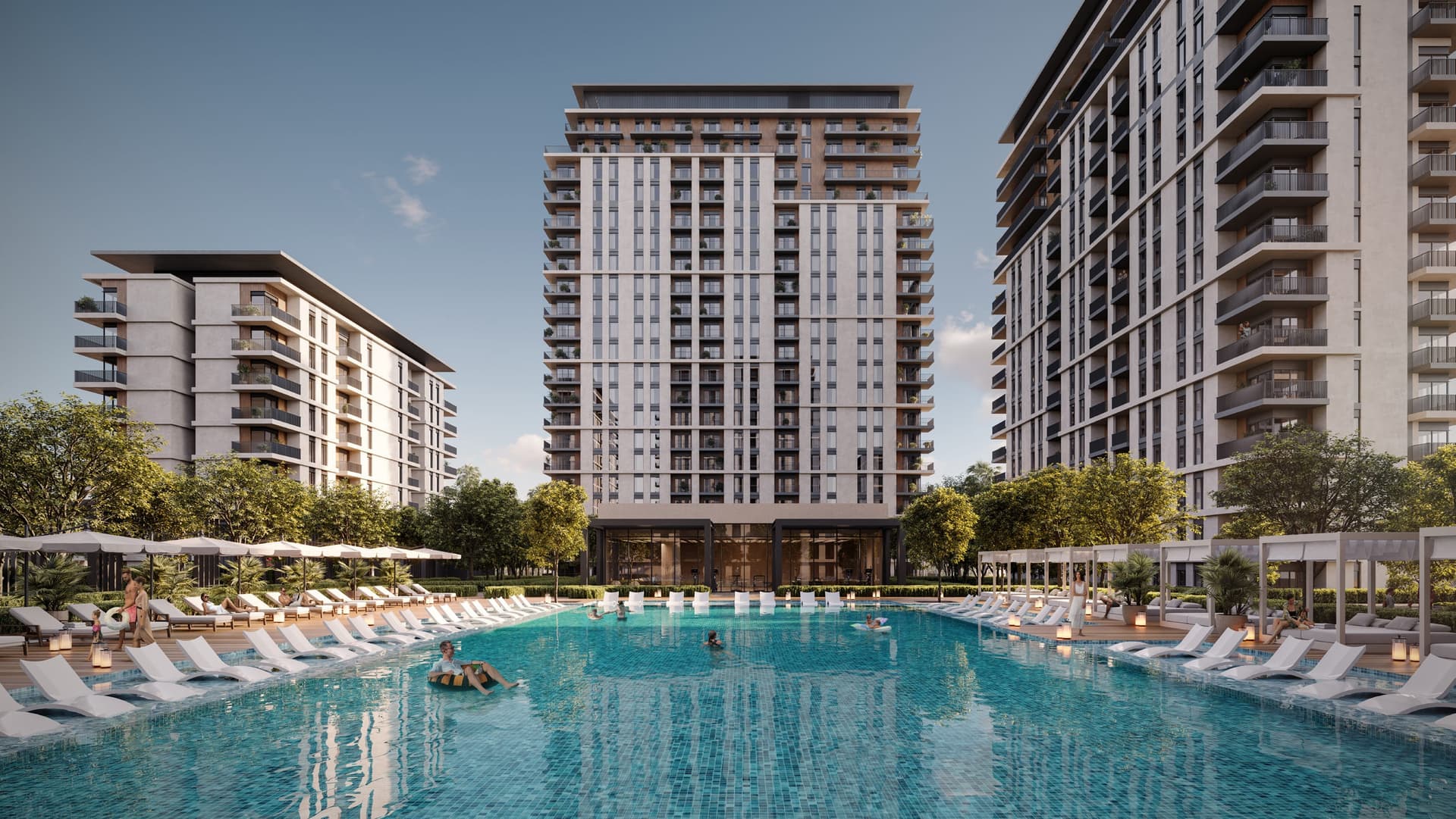 Park Lane by Emaar, Dubai Hills. Render supplied by developer.