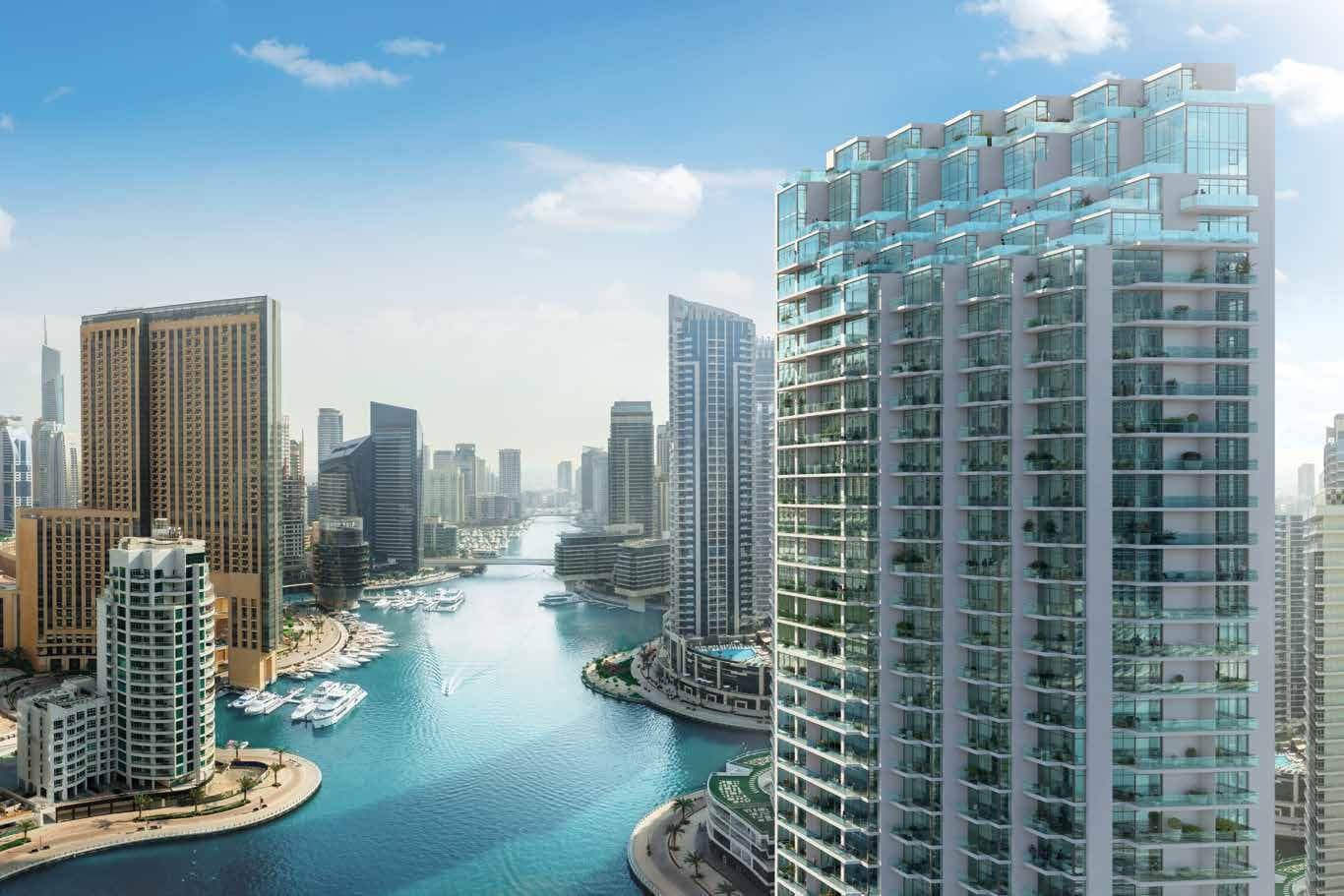 LIV Residence, Jumeirah Beach Residence (JBR). Render supplied by developer.