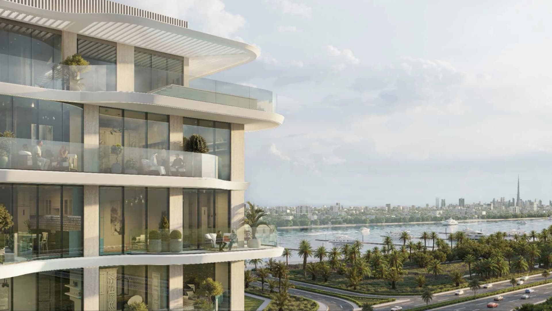 Maravea Residences by Enzo, Dubai Islands. Render supplied by developer.
