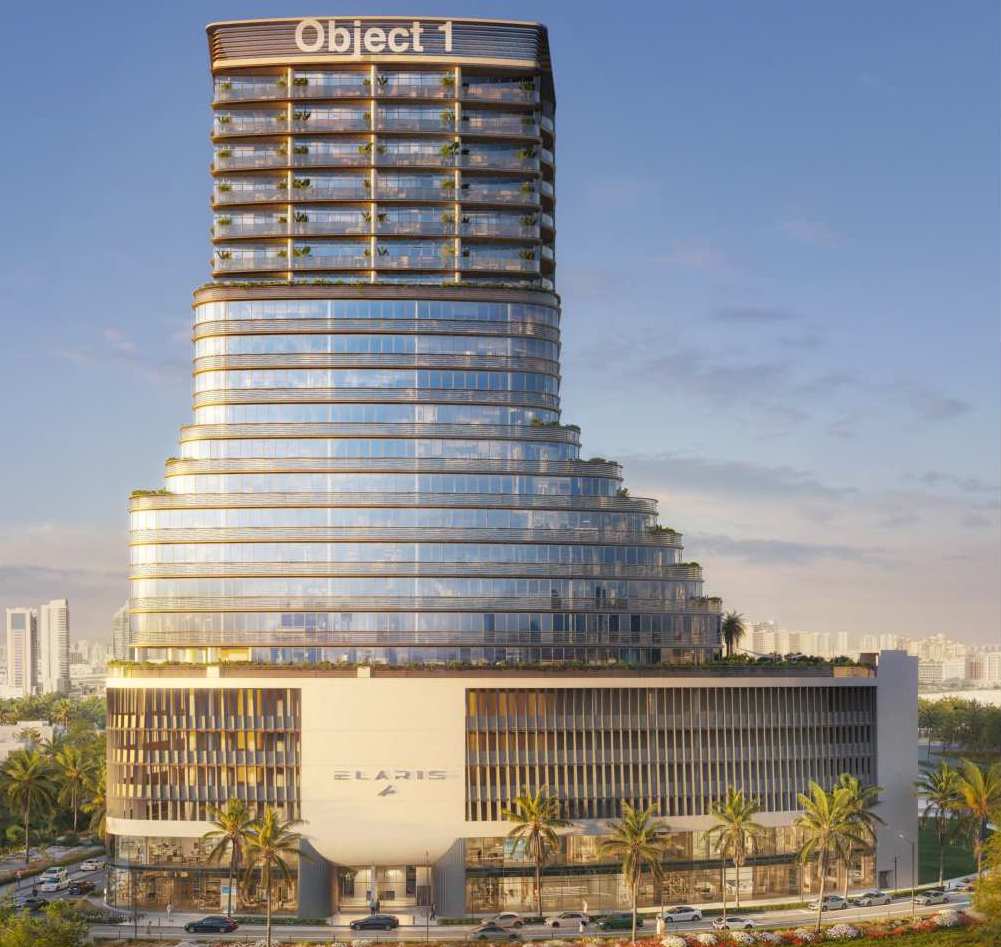 ELAR1S Axis by Object One, JVT (Jumeirah Village Triangle). Render supplied by developer.