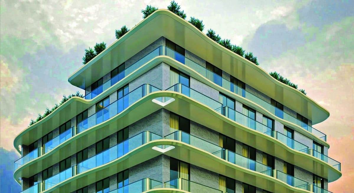 Zyra Vista Residence by Laraix Developers, Dubai International City. Render supplied by developer.