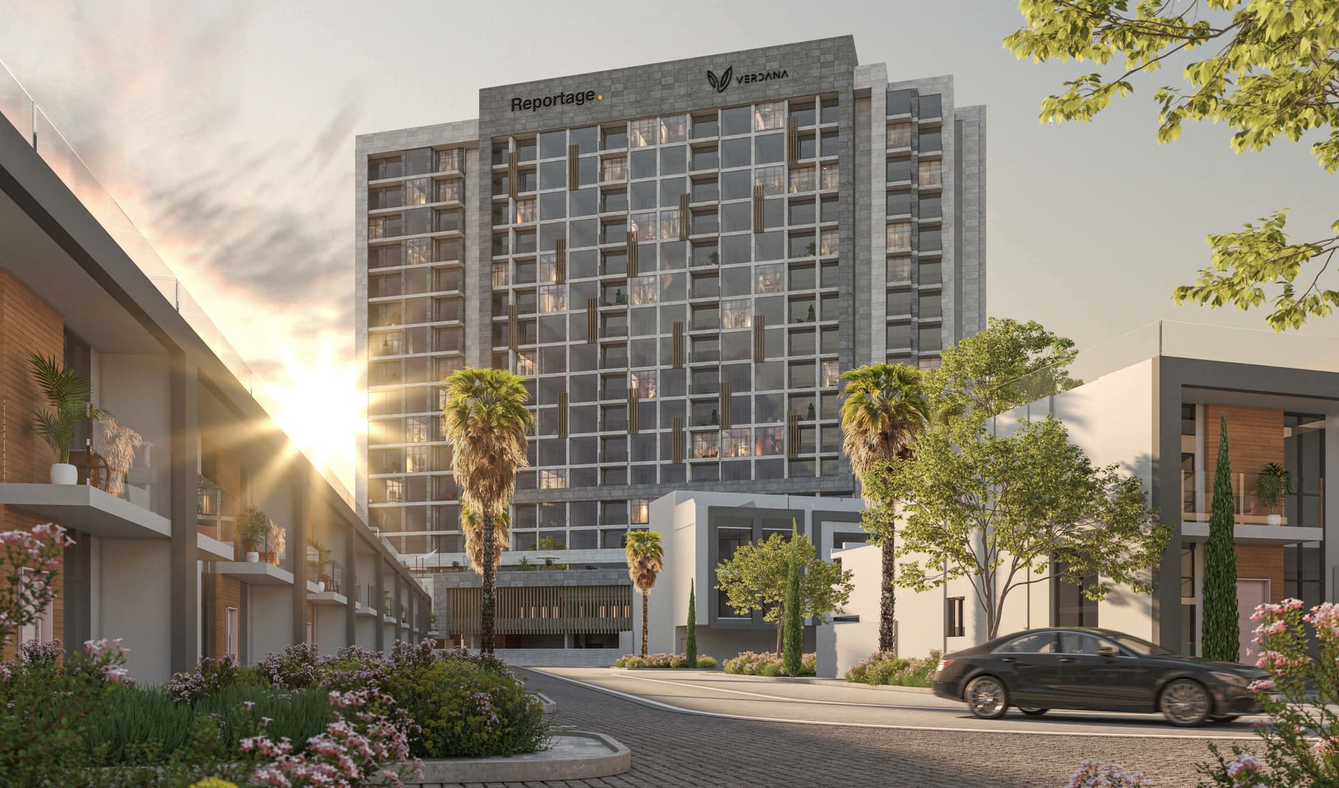 Verdana III by Reportage, Dubai Investments Park. Render supplied by developer.
