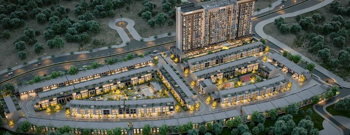 Verdana V by Reportage, Dubai Investments Park. Render supplied by developer.