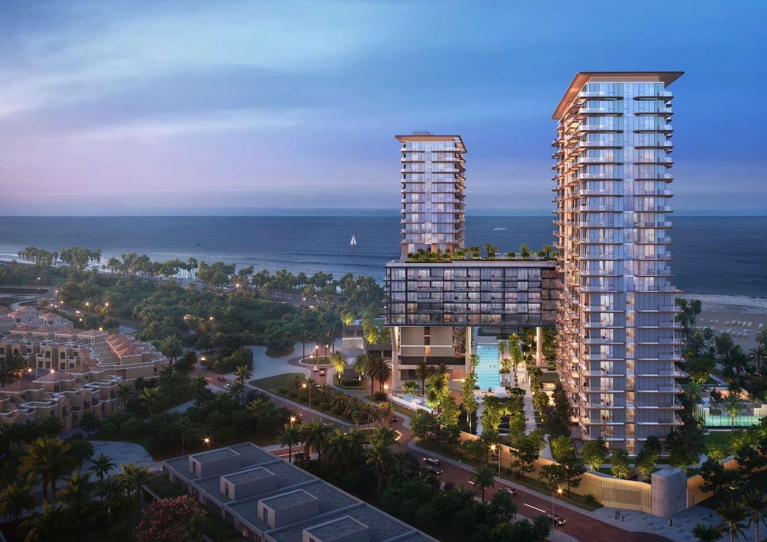 Soto Grande by Ellington, Al Jazeera Al Hamra. Render supplied by developer.