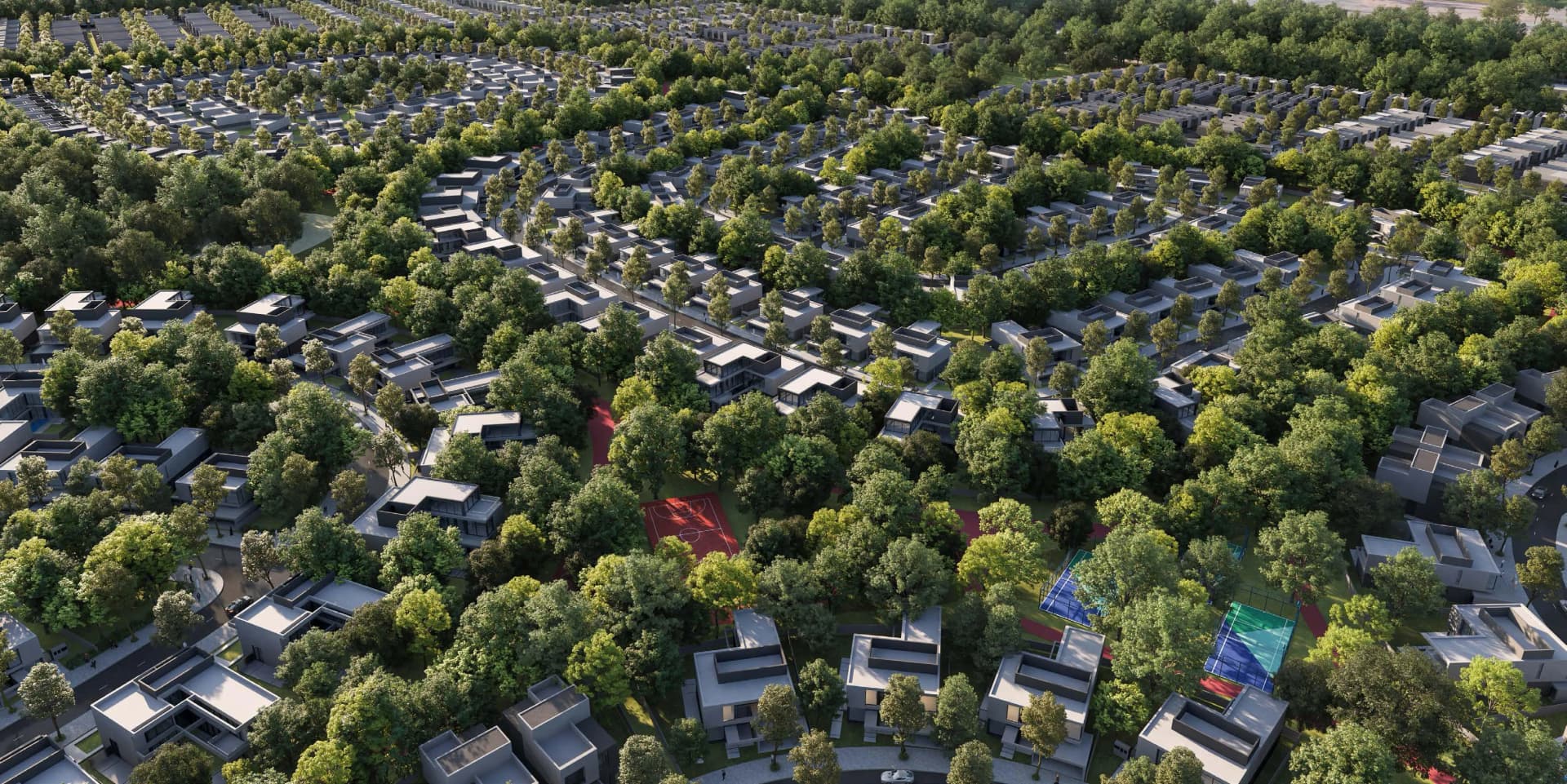 Masaar 3 Sedra by ARADA, Al Rowdat Suburb. Render supplied by developer.