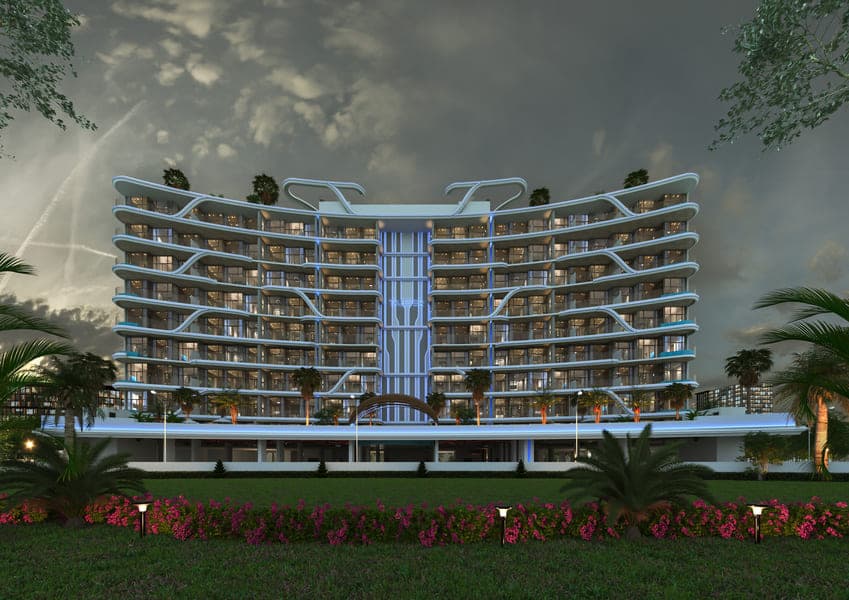 48 Parkside by Tabeer, Al Barsha South 3. Render supplied by developer.