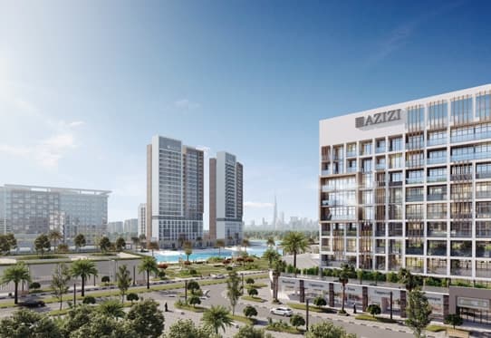 Riviera 65 by Azizi, Azizi Riviera at Meydan One. Render supplied by developer.