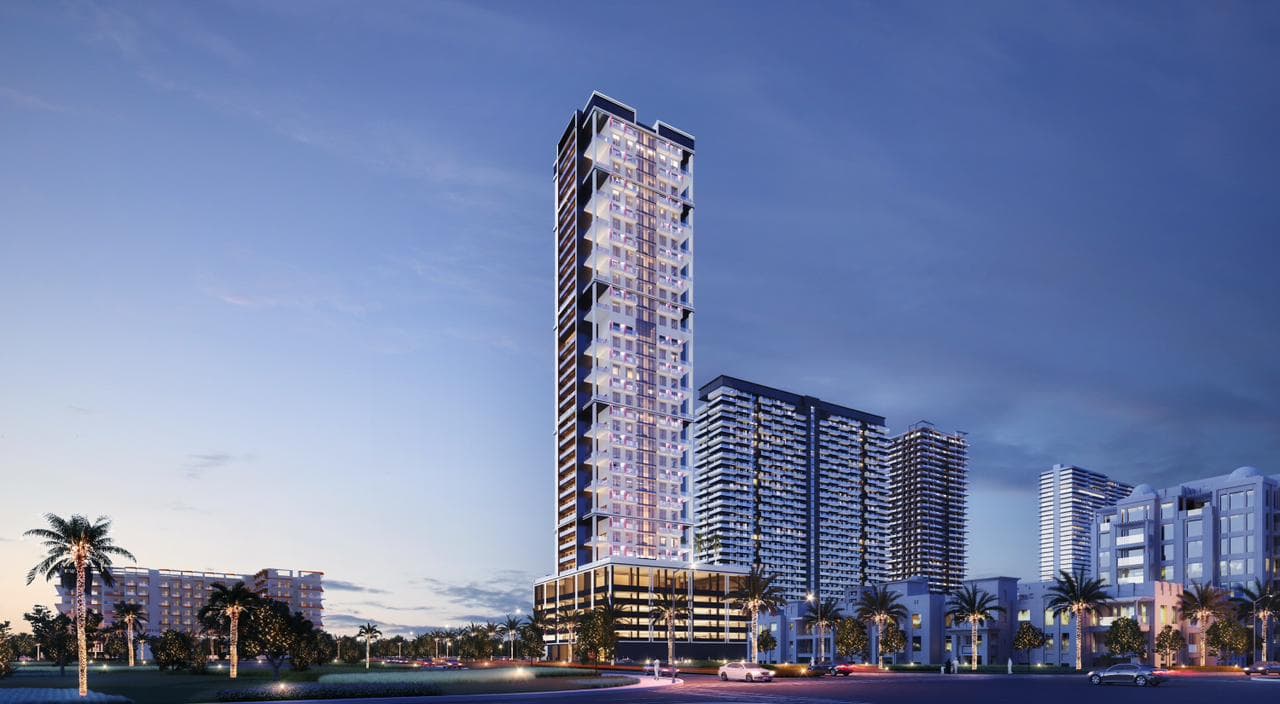 Binghatti House by Binghatti, JVC (Jumeirah Village Circle). Render supplied by developer.