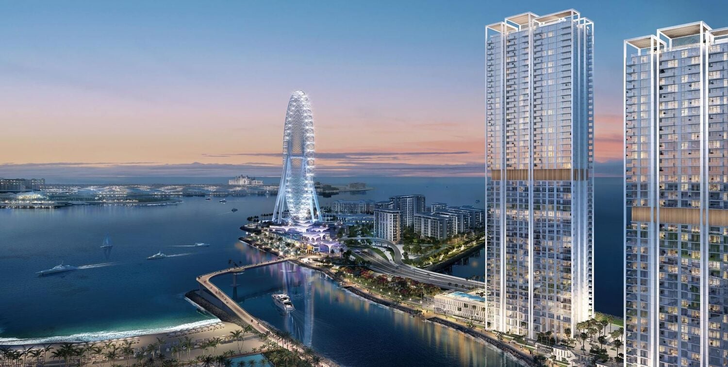 Bluewaters Bay by Meraas in Blue Waters Island, render supplied by developer