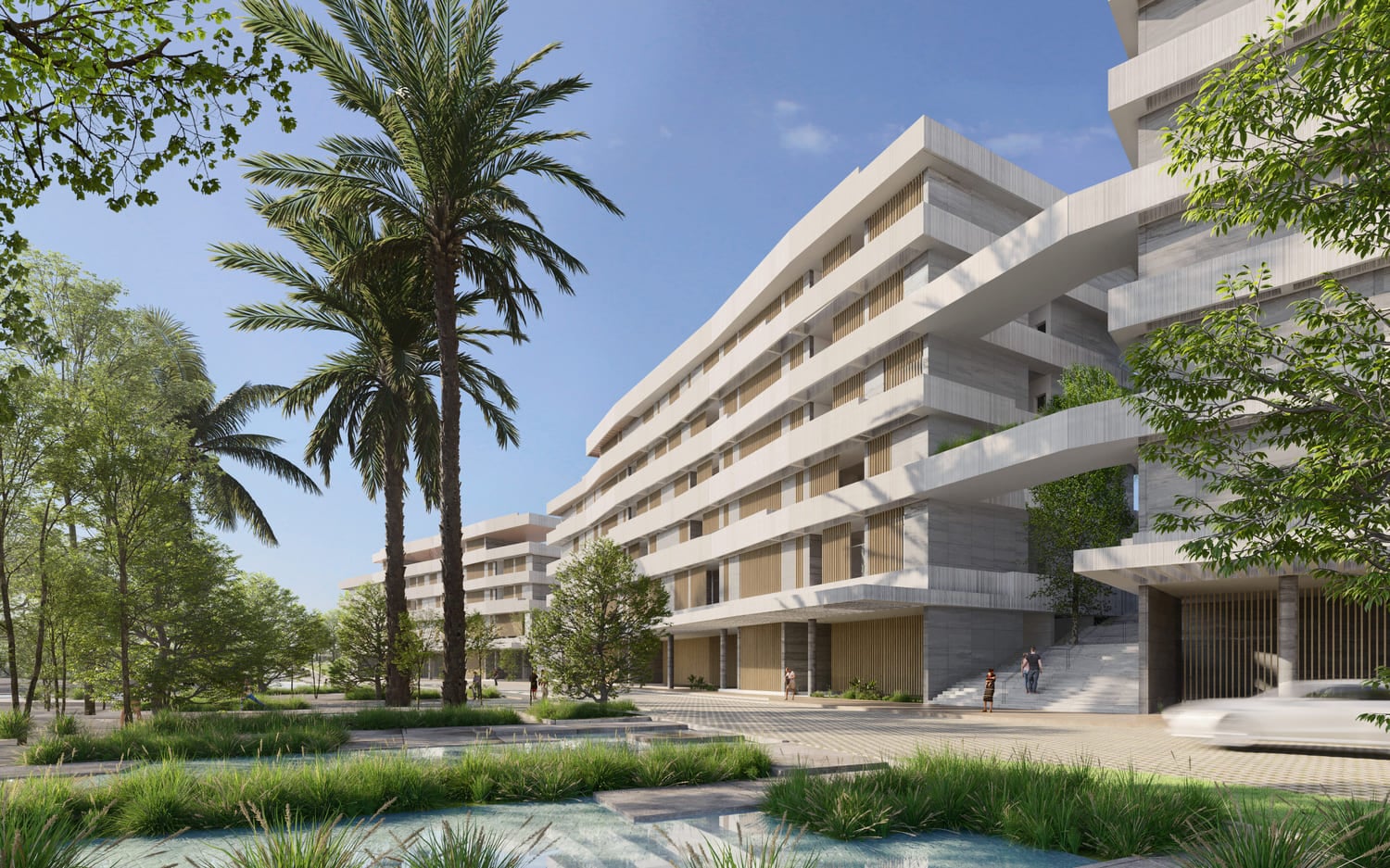Al Zorah Seaside Hills by Al Zorah Development Company, Al Zorah City. Render supplied by developer.