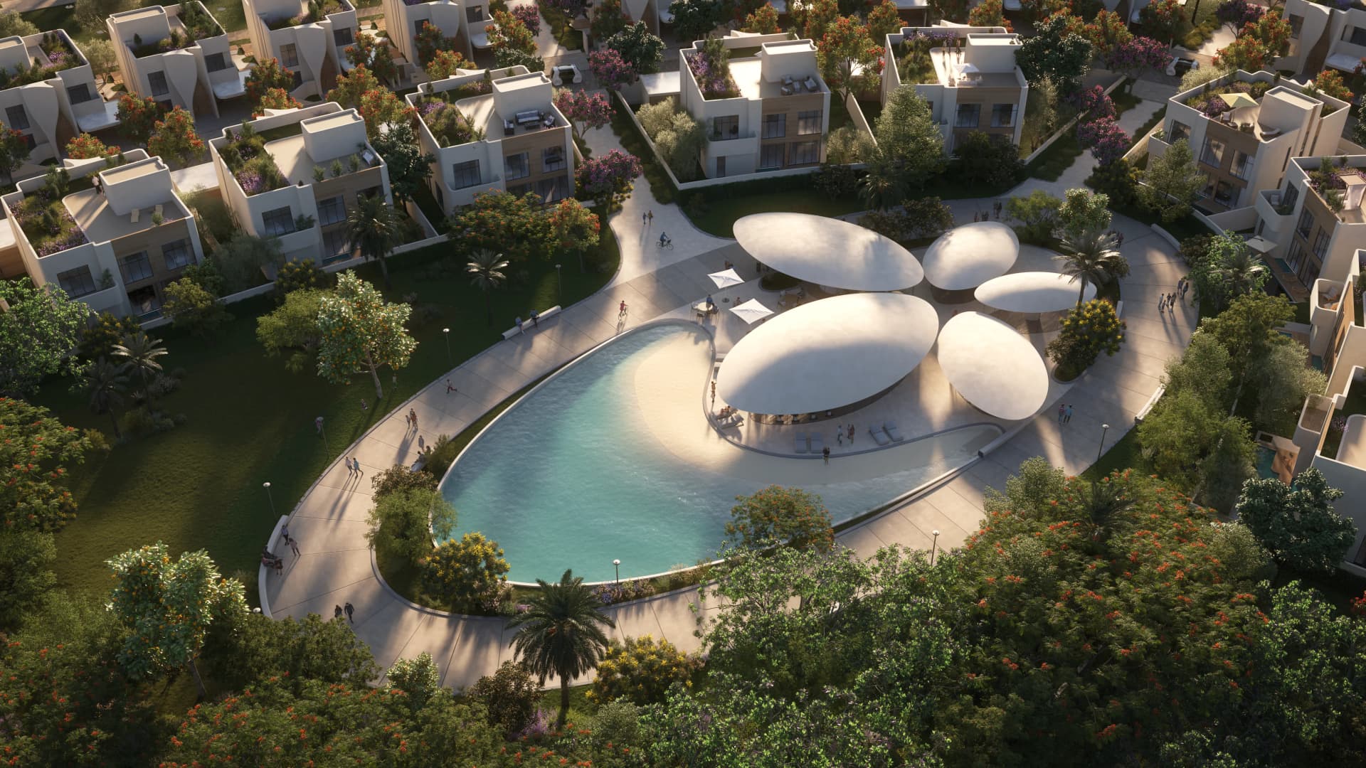 Khalid Bin Sultan City by BEEAH, Al Rowdat Suburb. Render supplied by developer.