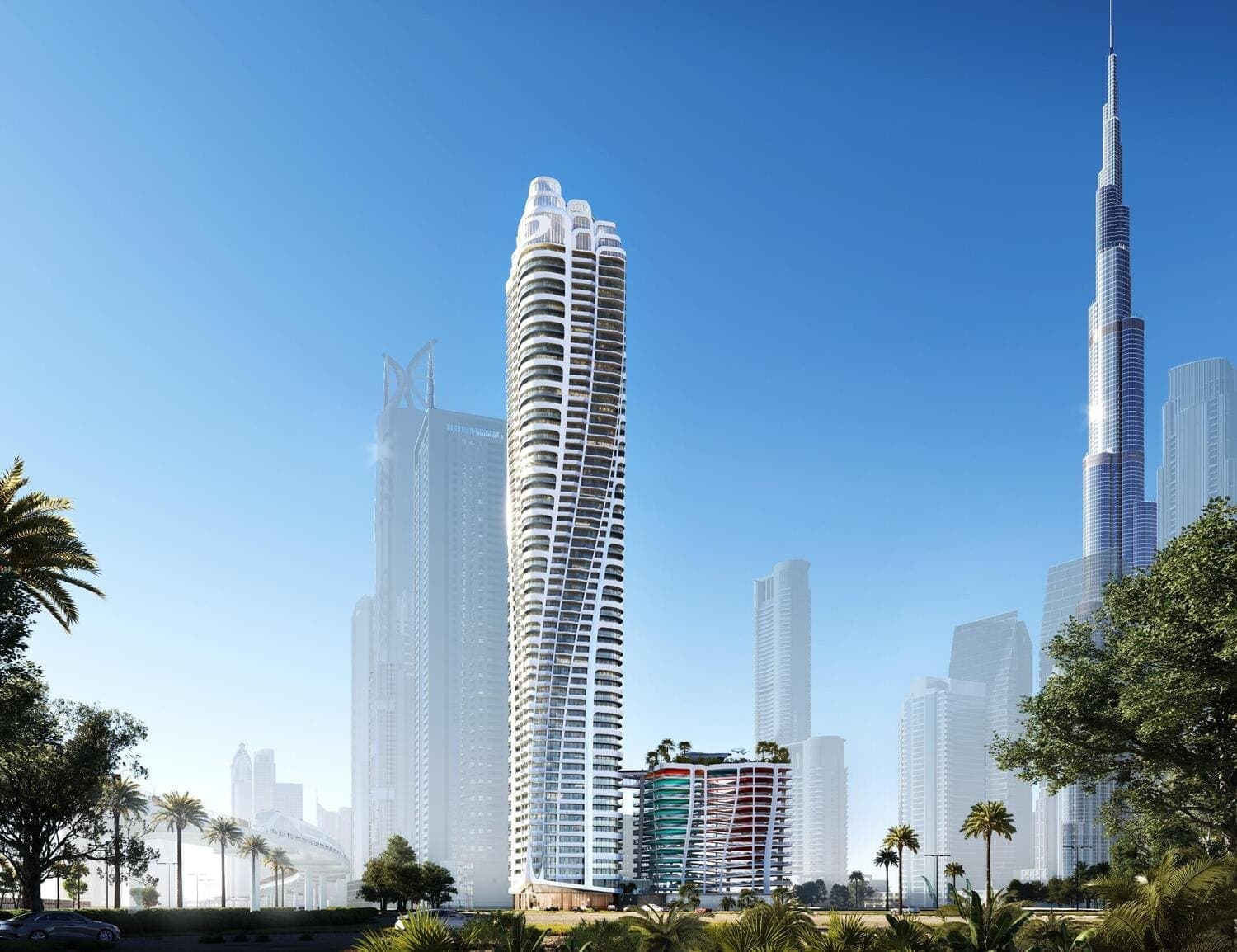 Volta by Damac, Downtown Dubai. Render supplied by developer.