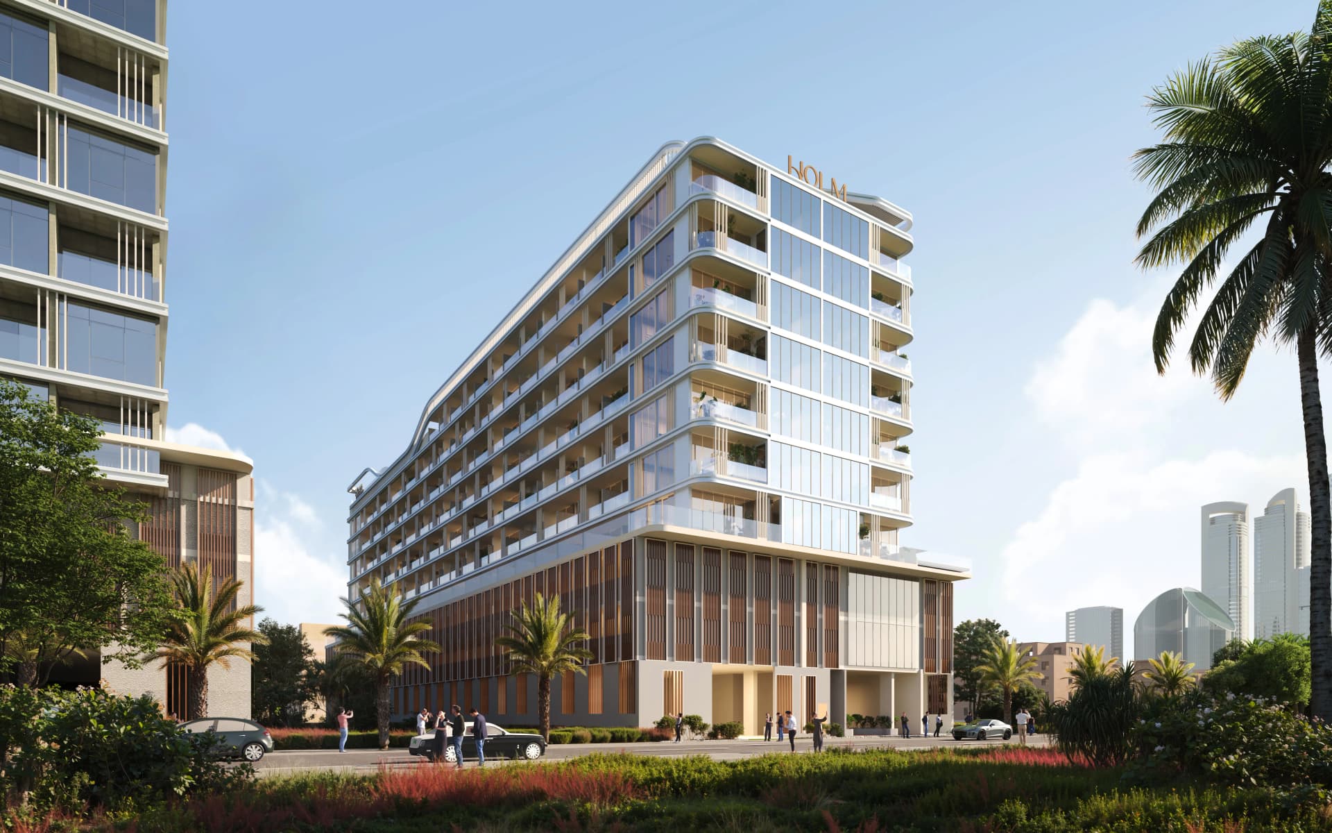 Linea by Holm by Holm Developments, Jumeirah Garden City. Render supplied by developer.