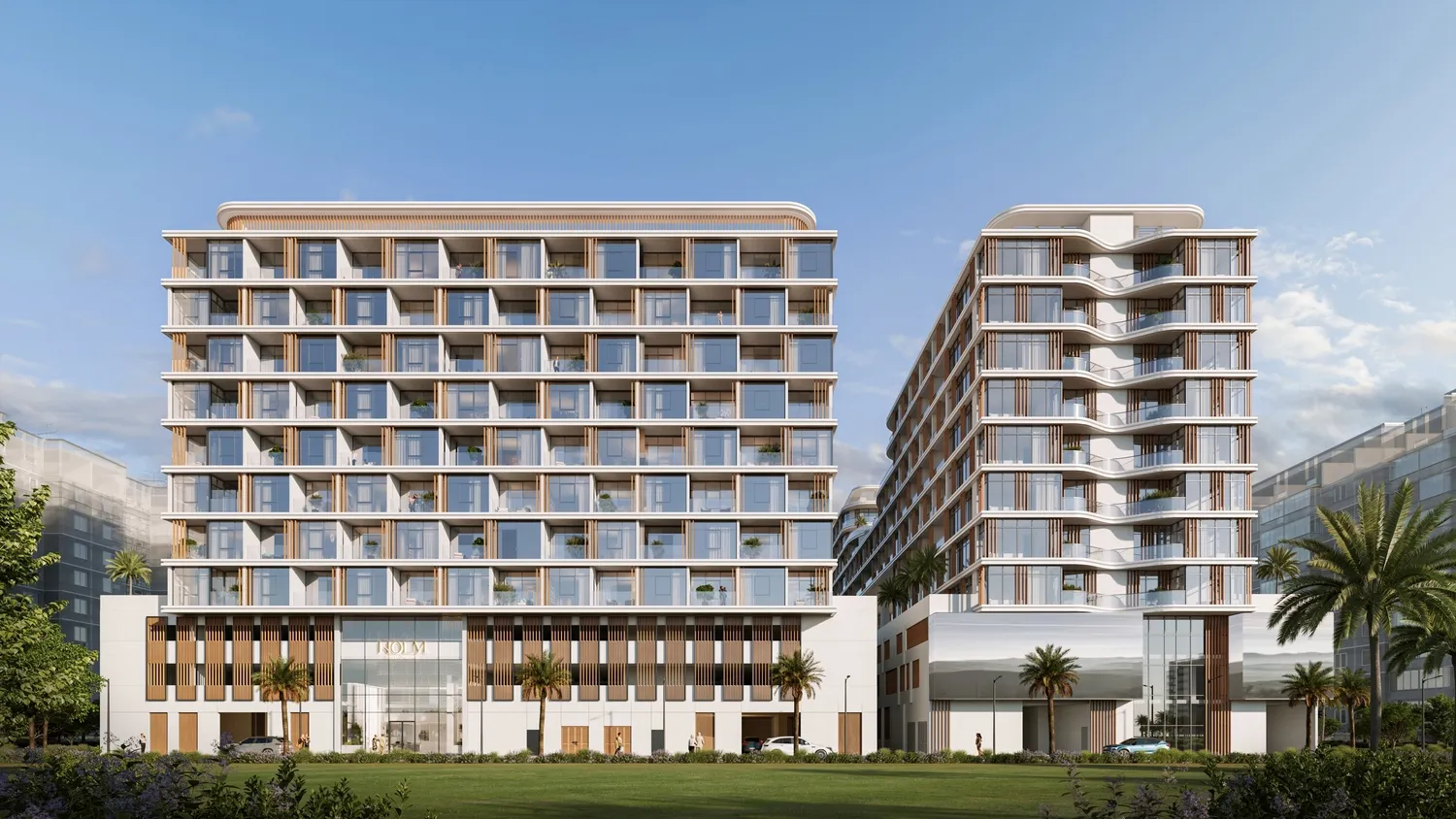 HOLM One by Holm Developments, al satwa. Render supplied by developer.