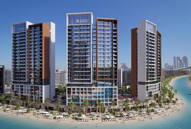 Riviera Beach Front by Azizi, Azizi Riviera at Meydan One. Render supplied by developer.