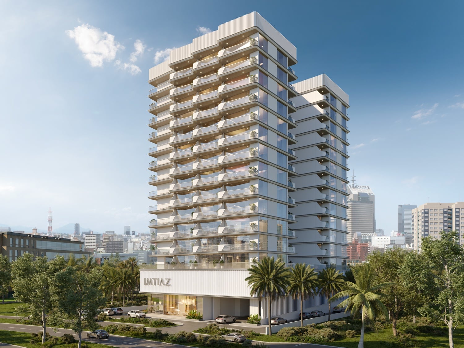 Cove Edition 2 by Imtiaz, Dubailand Residence Complex. Render supplied by developer.