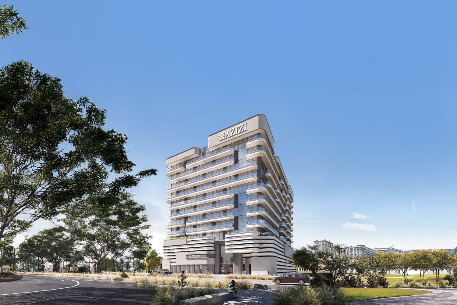Azizi Amir by Azizi, Jebel Ali First. Render supplied by developer.