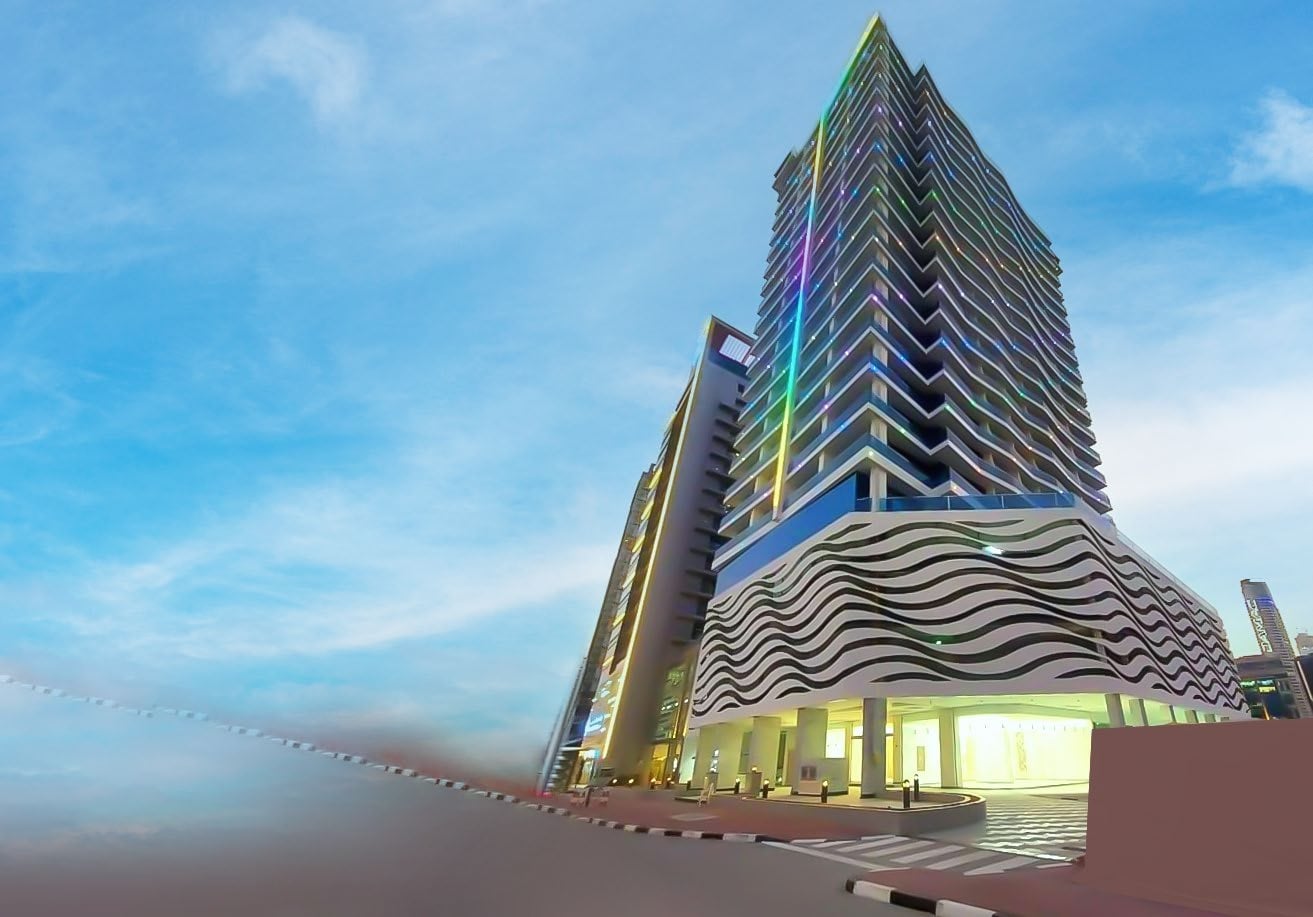 The Waves Business Bay by KASCO Developments, Business Bay. Render supplied by developer.