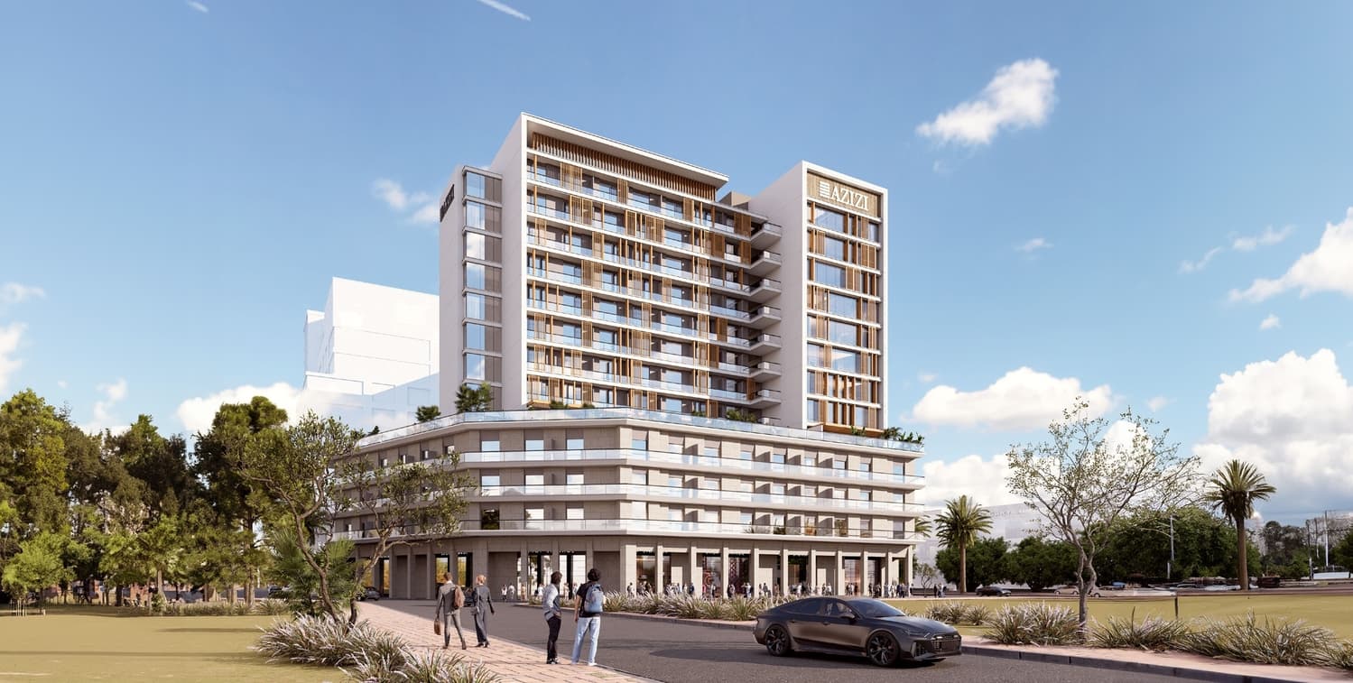 Azizi Lina by Azizi, Jebel Ali Freezone Extension. Render supplied by developer.