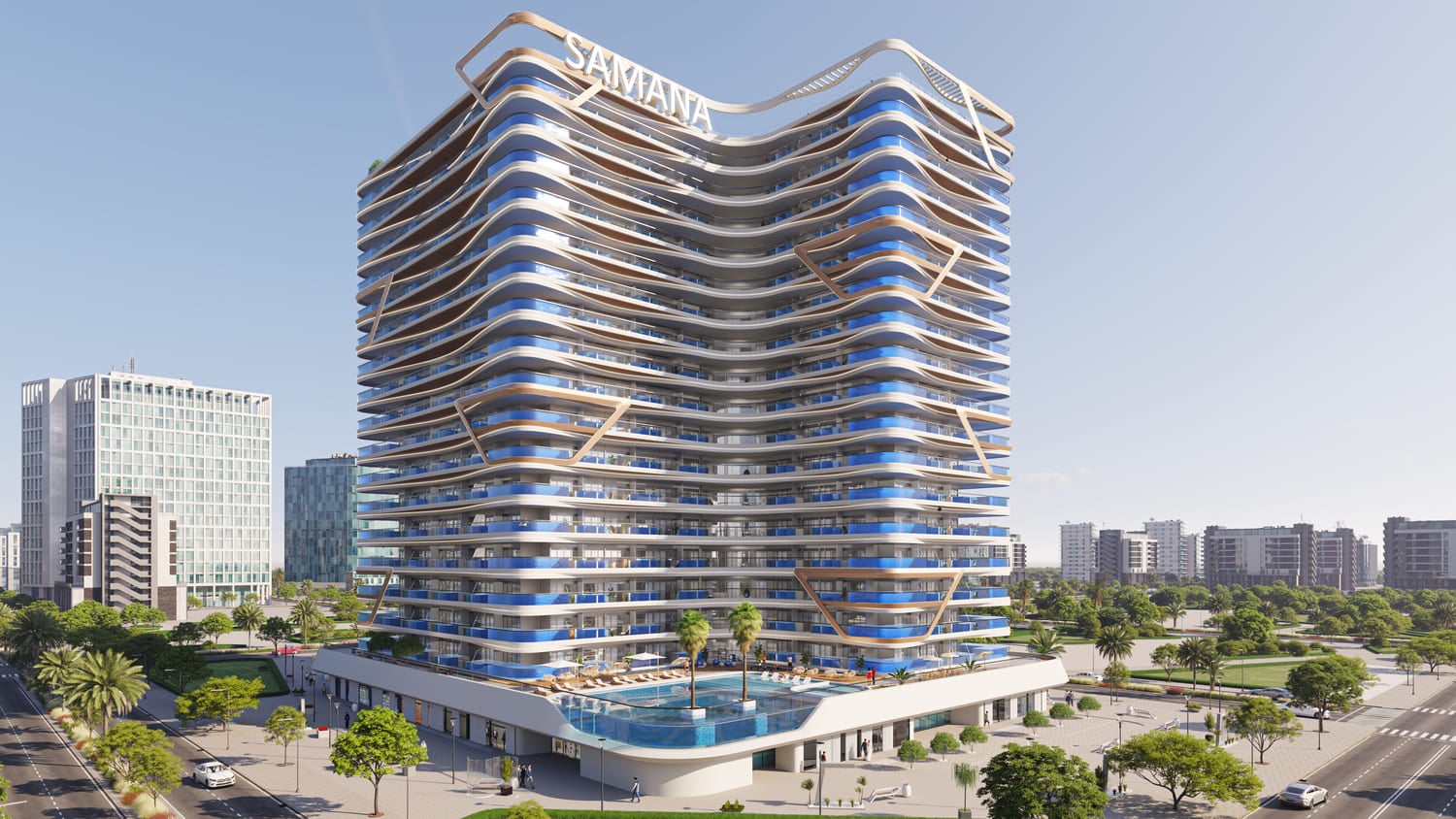 Samana Skyros by Samana, Arjan. Render supplied by developer.