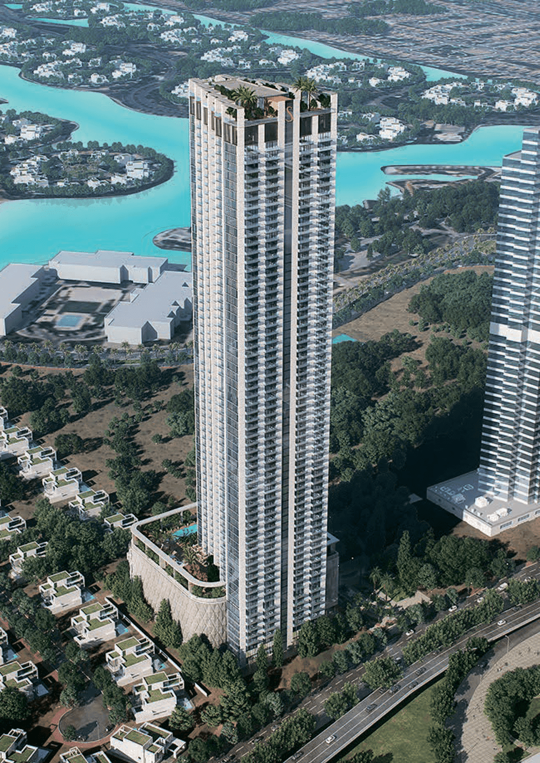 Sobha Verde by Sobha, JLT (Jumeirah Lake Towers). Render supplied by developer.