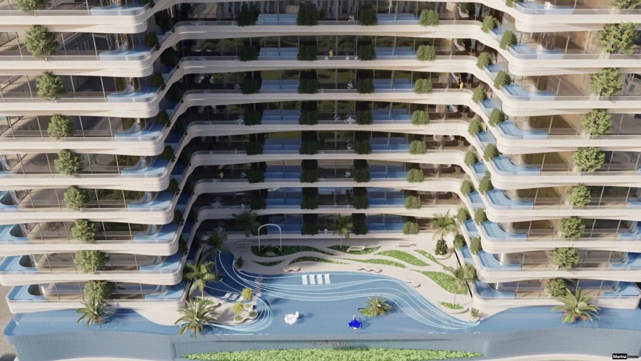 Ivy Gardens by Samana by Samana, Dubai Land. Render supplied by developer.