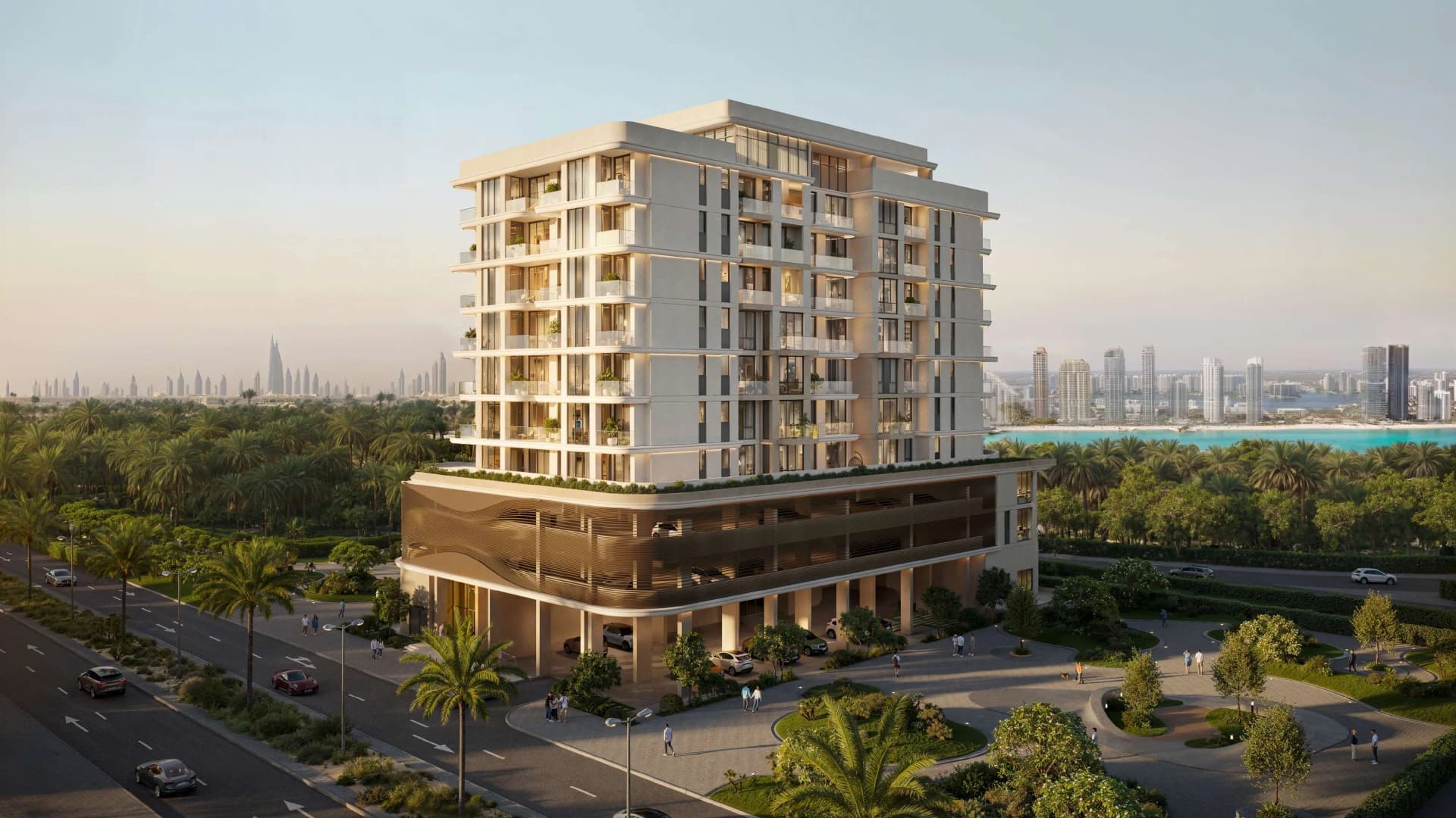 FLU1D One by Object One, Dubai Islands. Render supplied by developer.