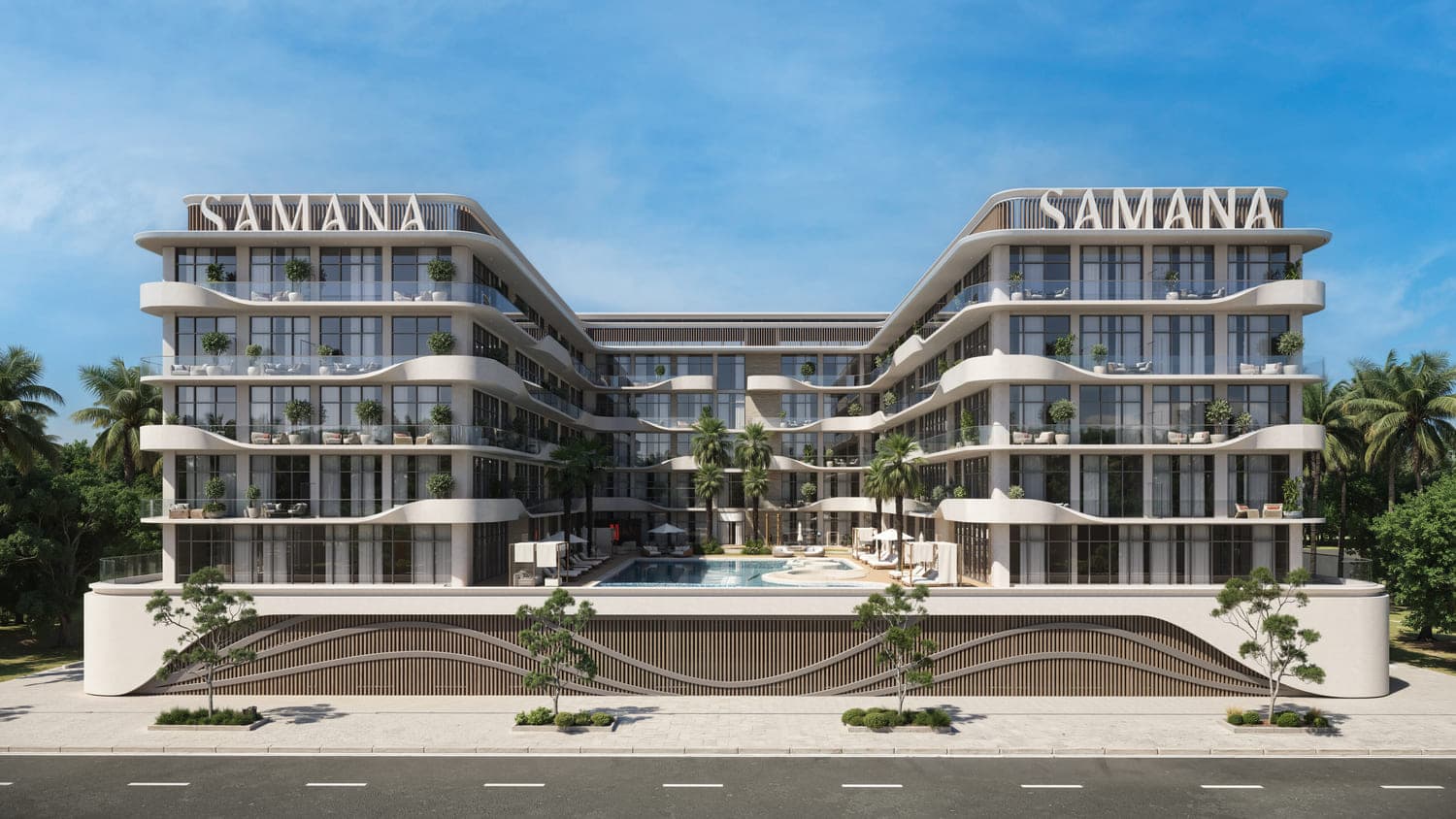 Samana Hills South 3 by Samana, Dubai Industrial City. Render supplied by developer.