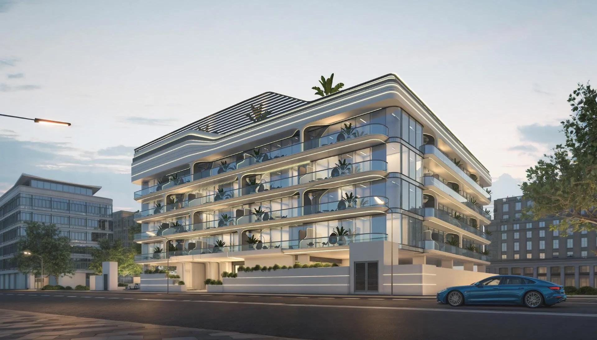 Divine Elements by Takmeel Real Estate Development, Dubai South. Render supplied by developer.