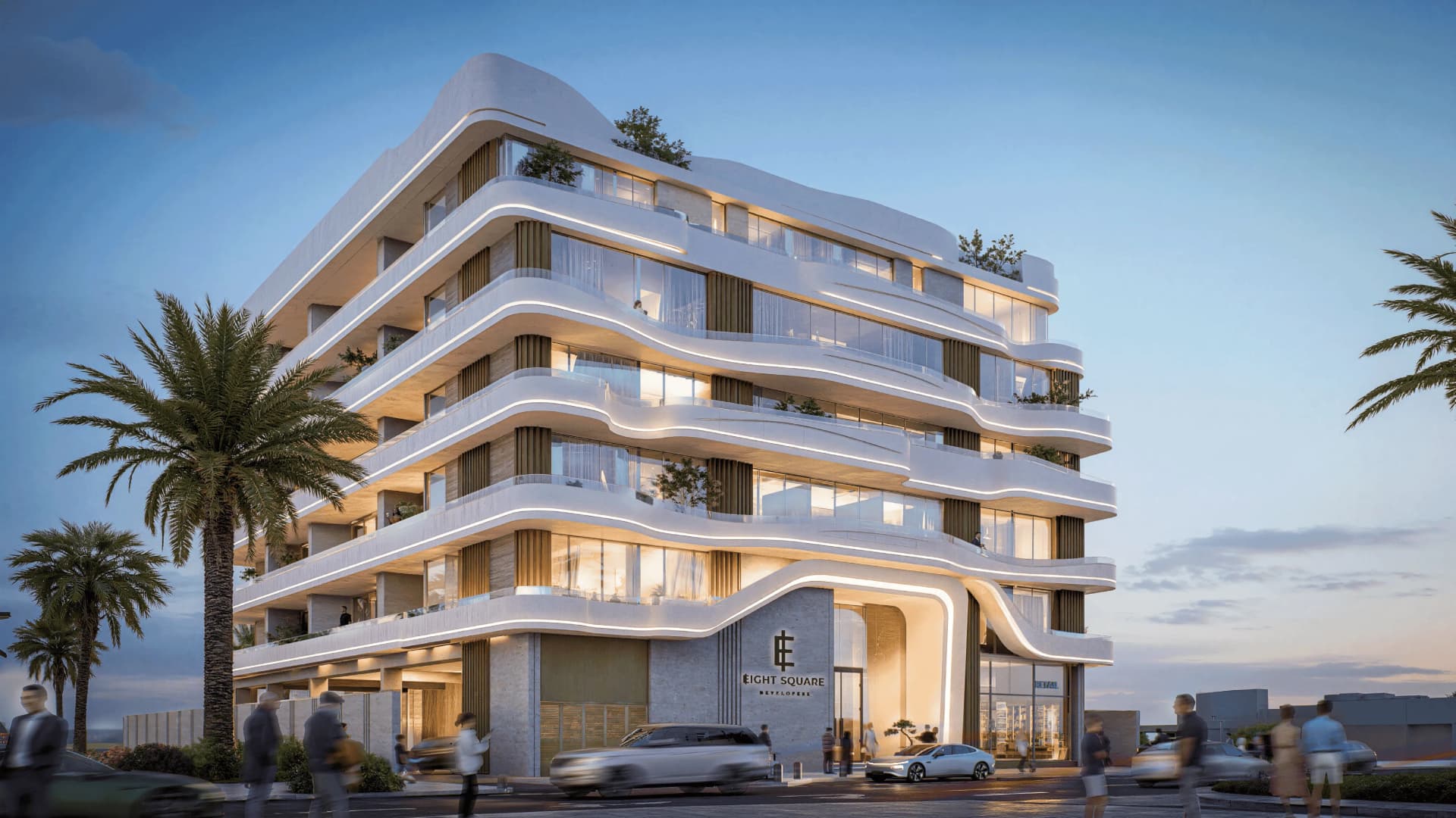 Noore by Eight Square Developers, Wadi Al Safa 3. Render supplied by developer.