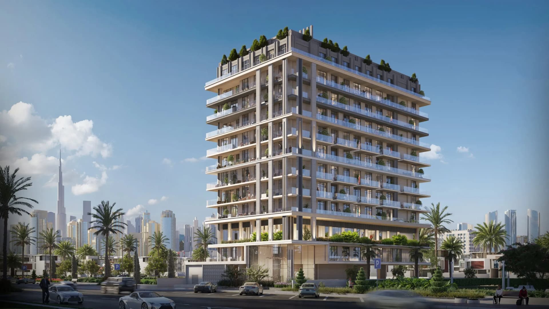 Beverly Park by HMB Homes, Dubailand Residence Complex. Render supplied by developer.
